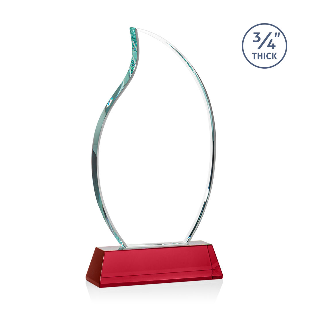 Croydon VividPrint™ Award on Newhaven Base - Red 7