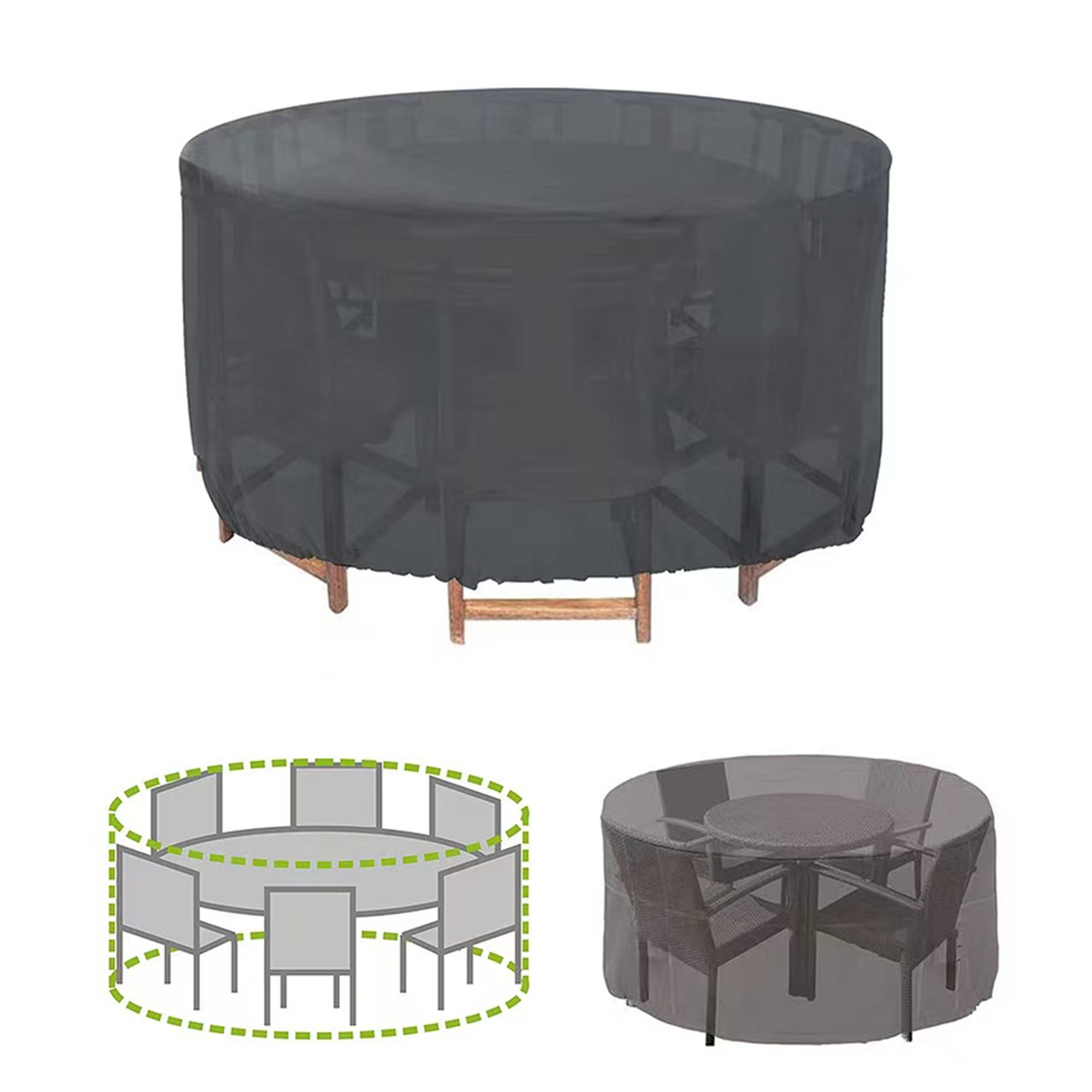 Patio Round Table Covers 4