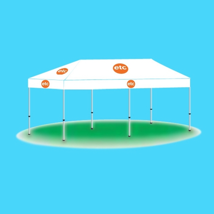 10' x 20' Custom Printed Tent Canopy-2 Color 4
