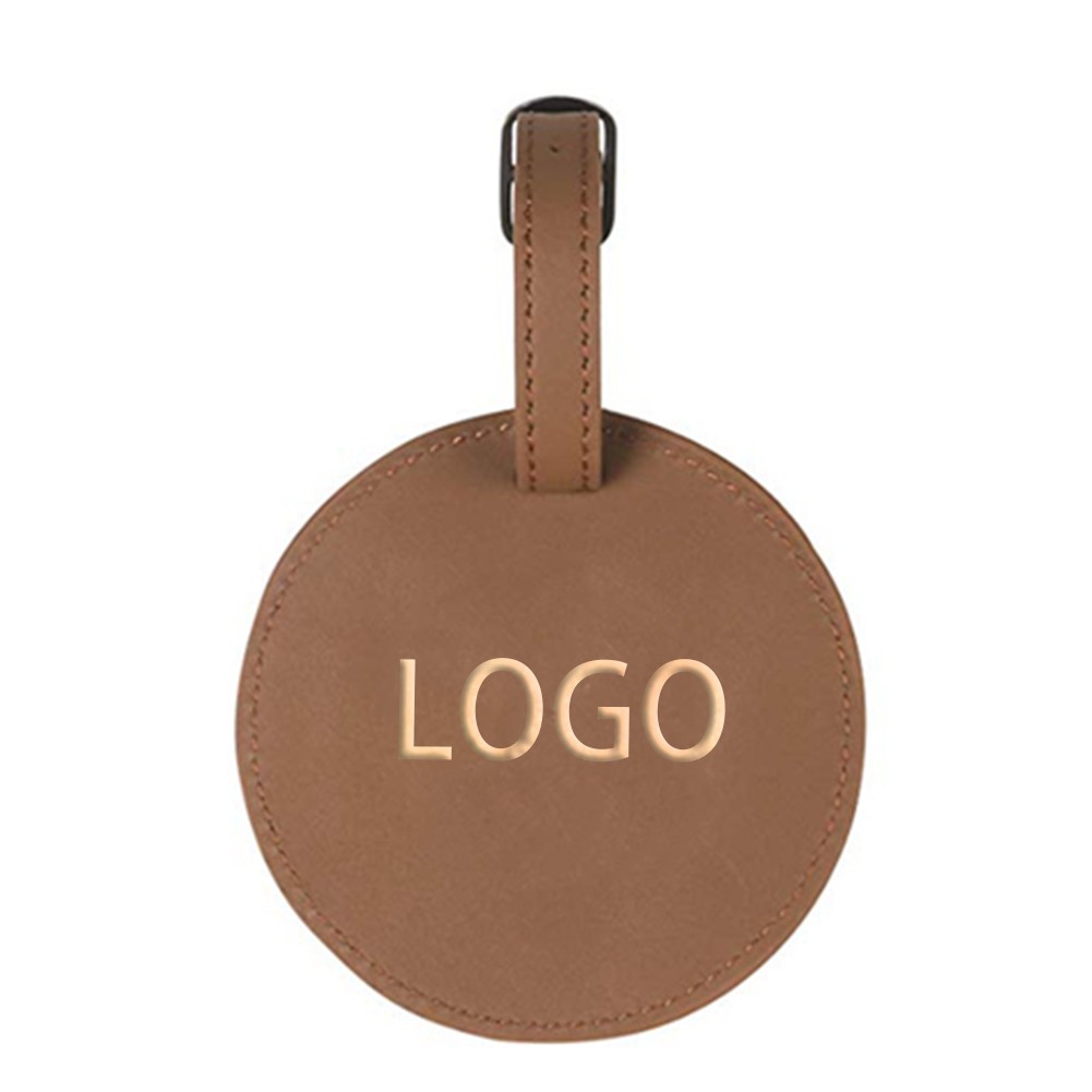 Round Shape Leather Golf Tees Holder 4