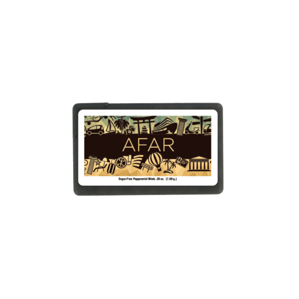 Peppermint Flavored Mints in 3" Business Card Style Dispenser 4