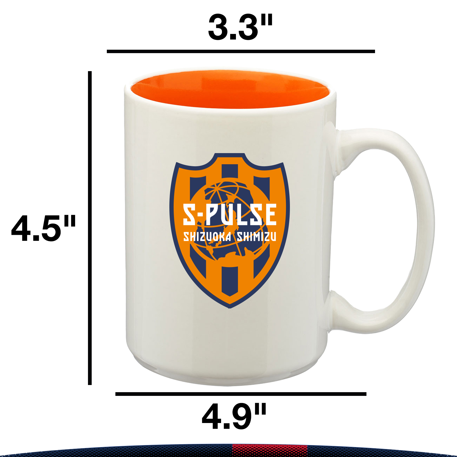 15 oz. Two-color Bistro Customized Mugs 2