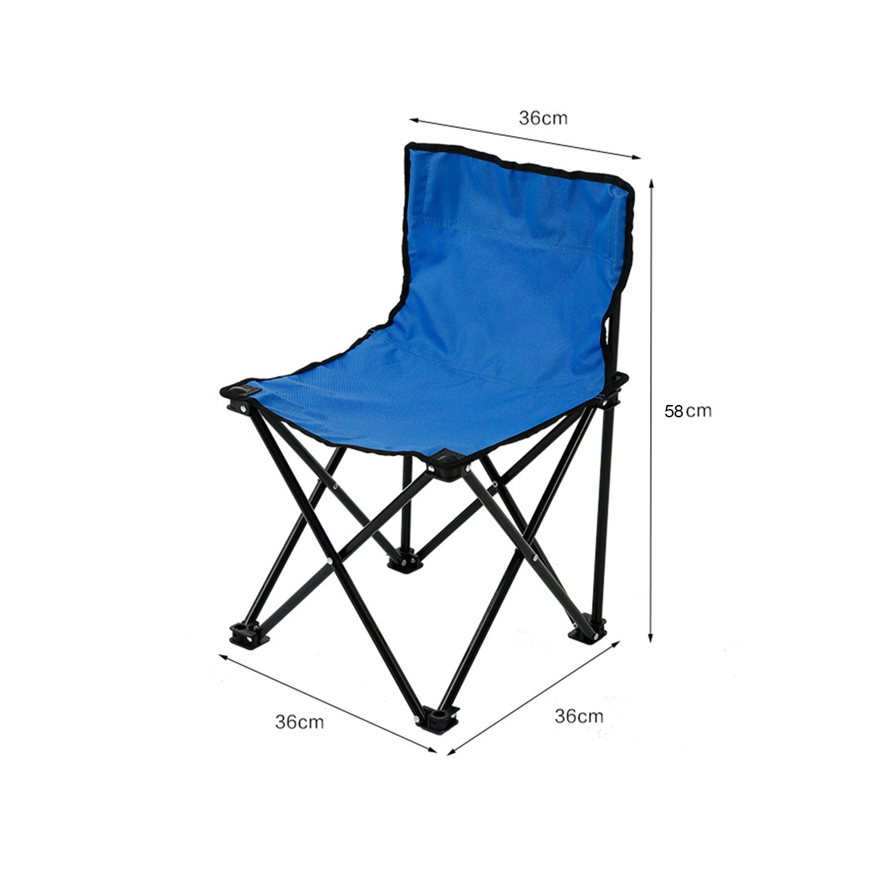 Folding Sling Back Chair 1