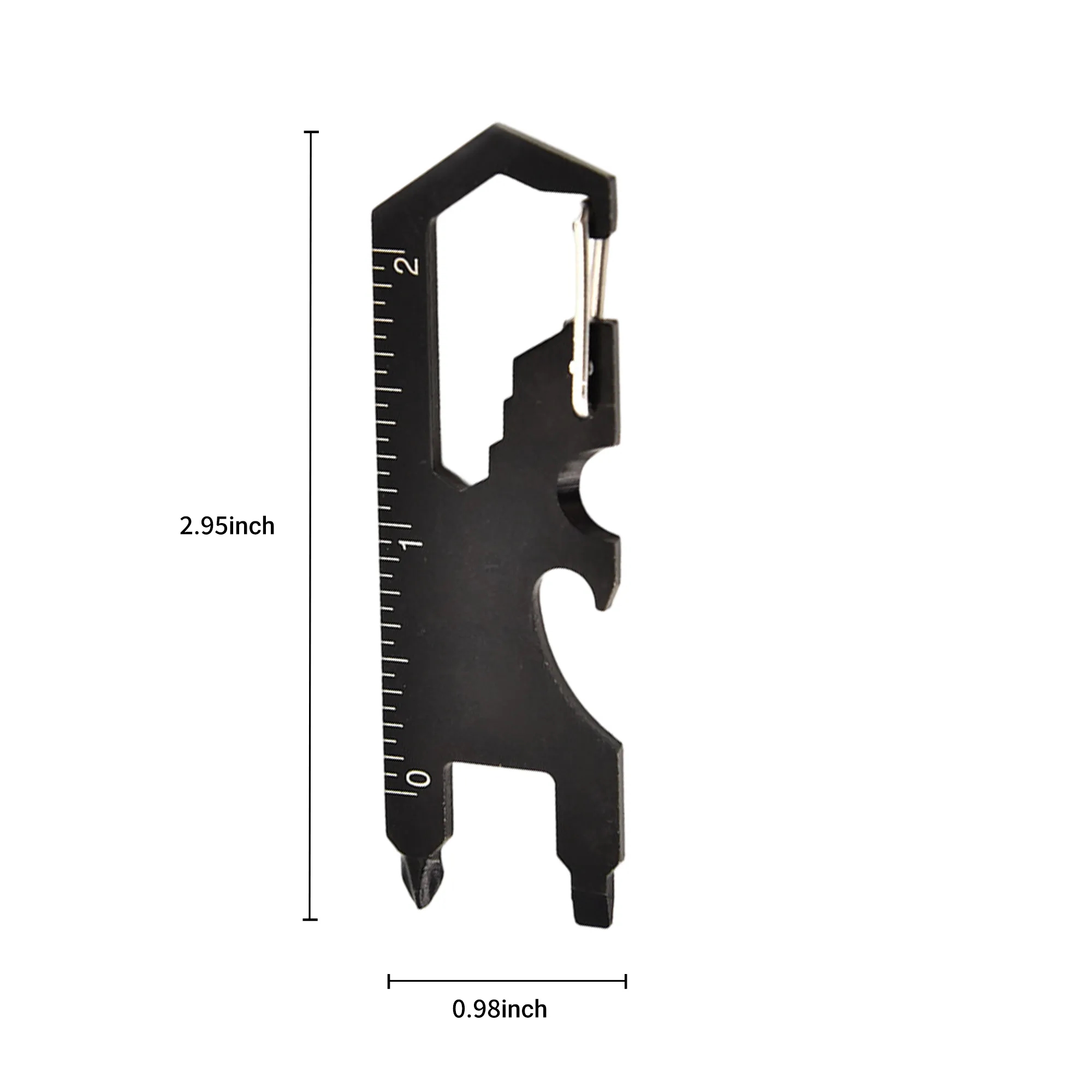 Portable Multi Tool Card with Bottle Opener and Wrench 4