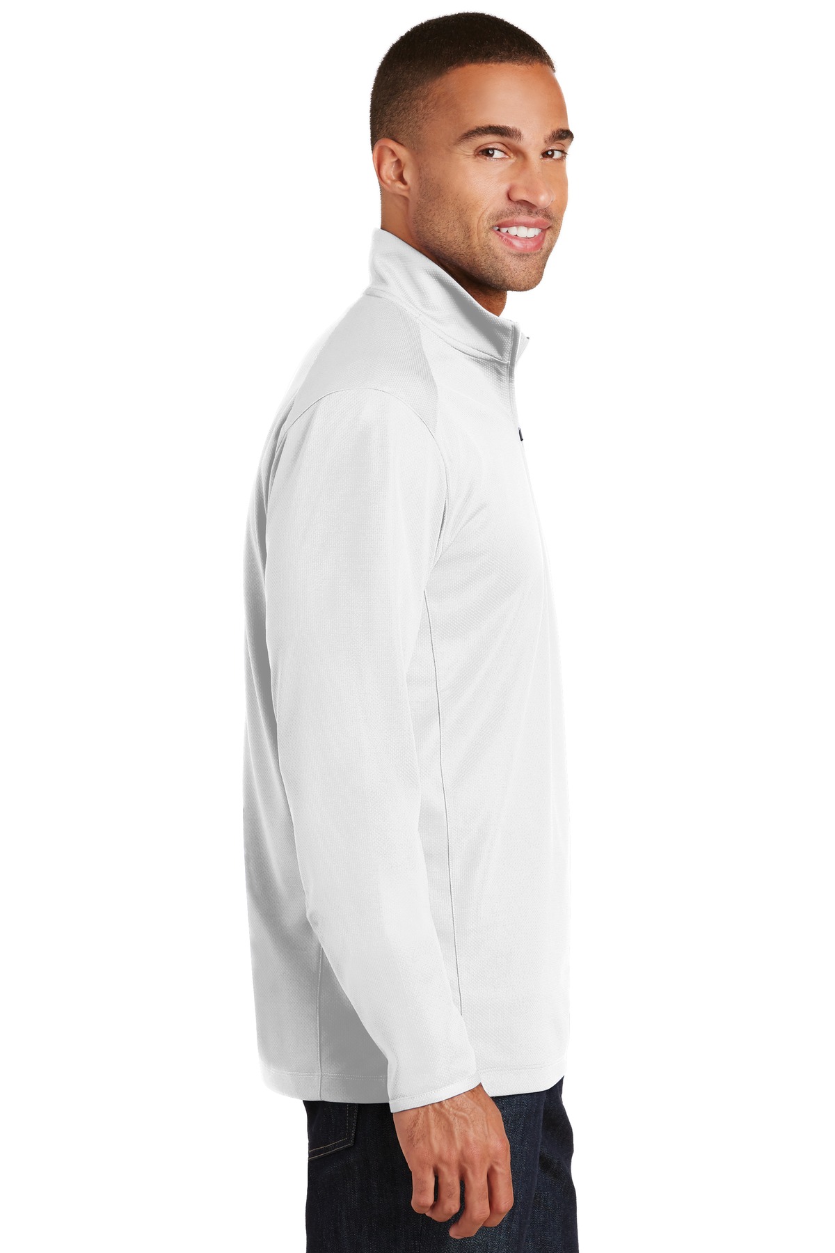 Port Authority® Pinpoint Mesh 1/2-Zip 8