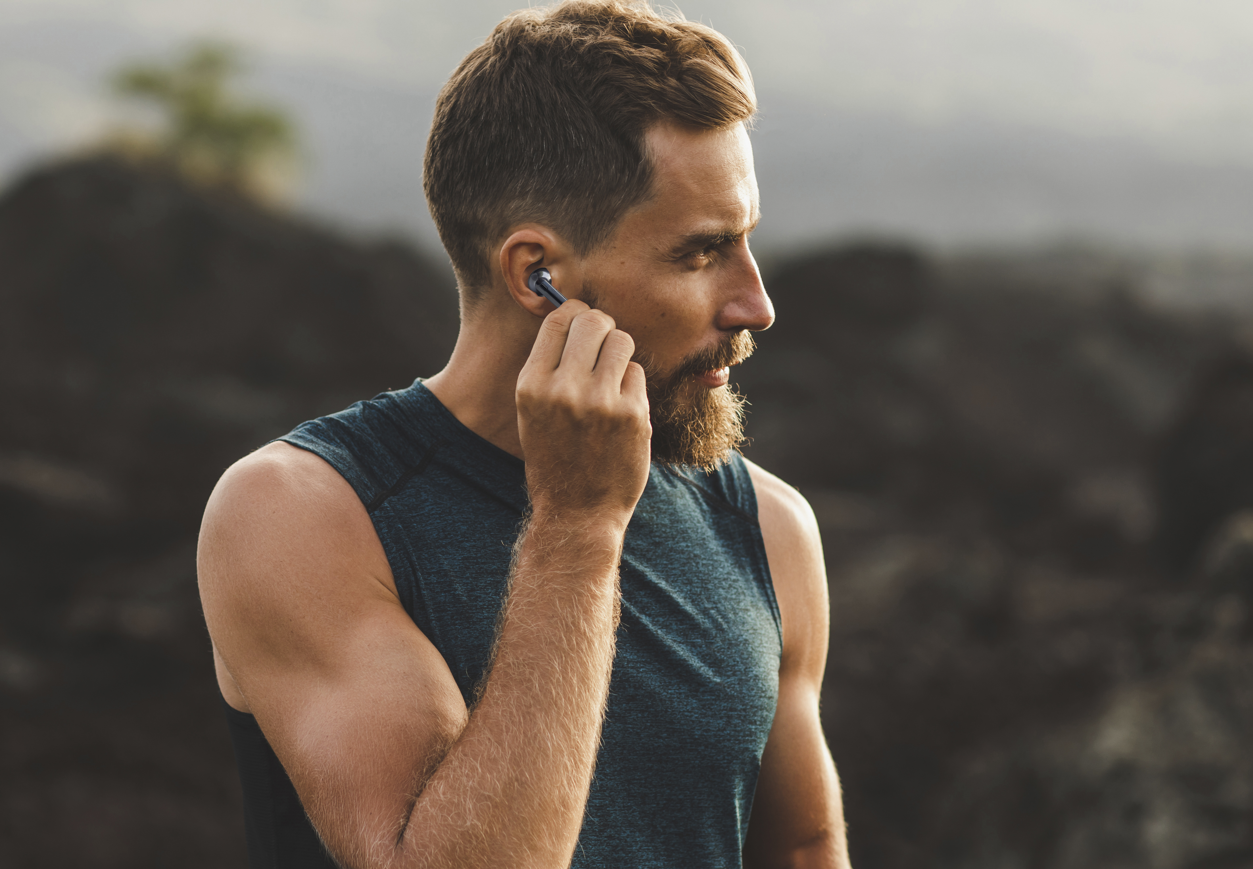 Truly Wireless Earbuds with Phone Stand