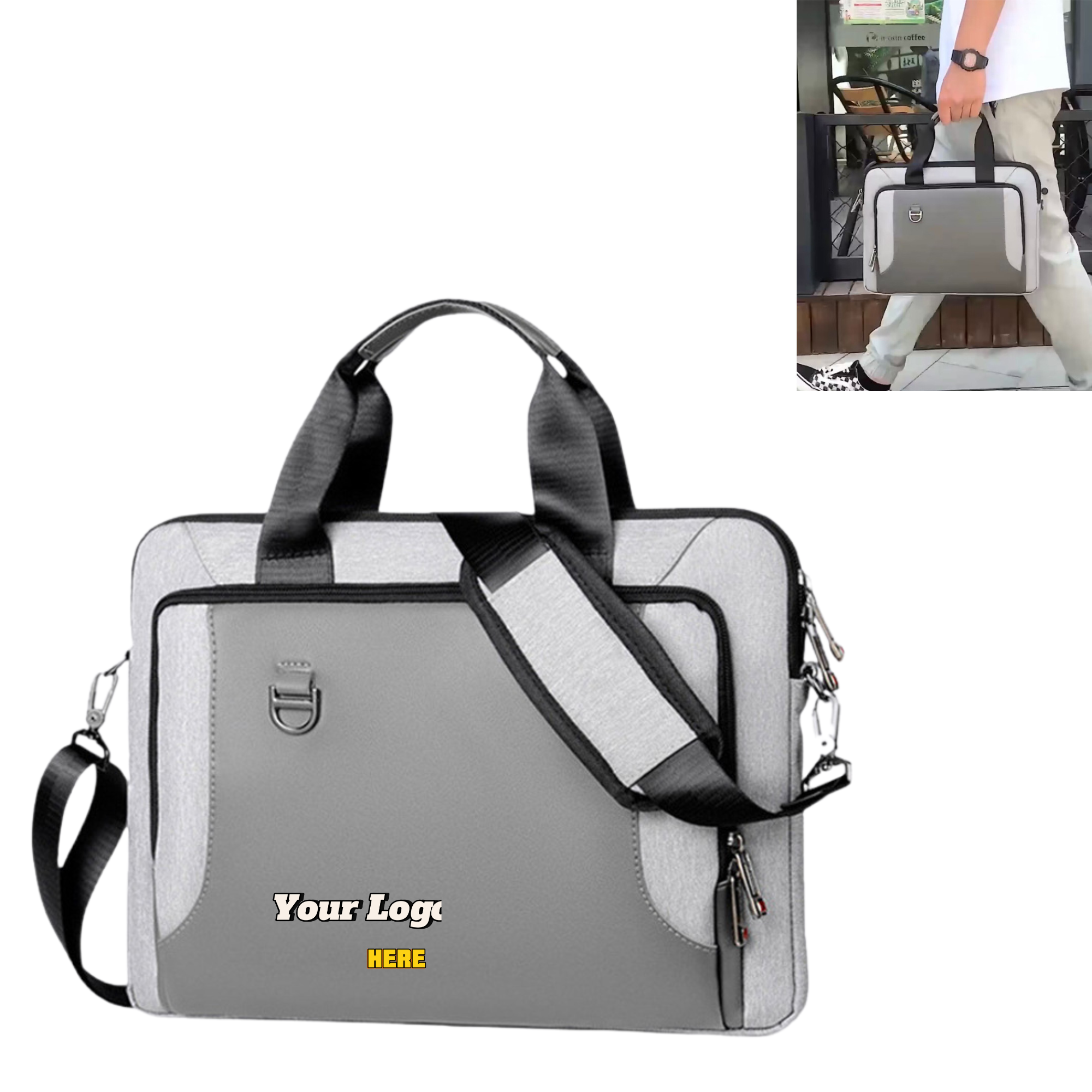 Sleek Dolphin Business Briefcase for Professionals 2