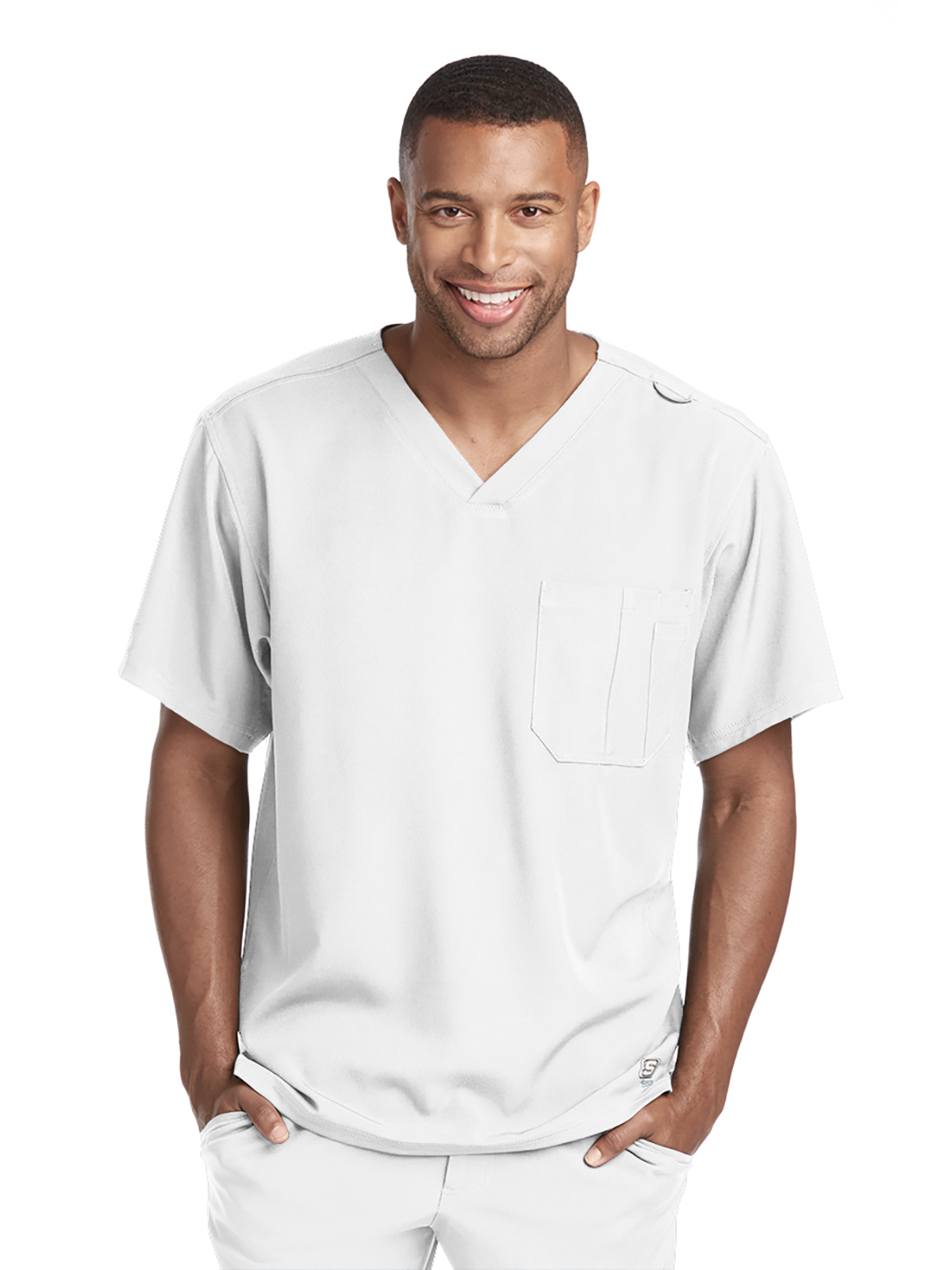 Skechers - Men's One-Pocket V-Neck Structure Scrub Top 67