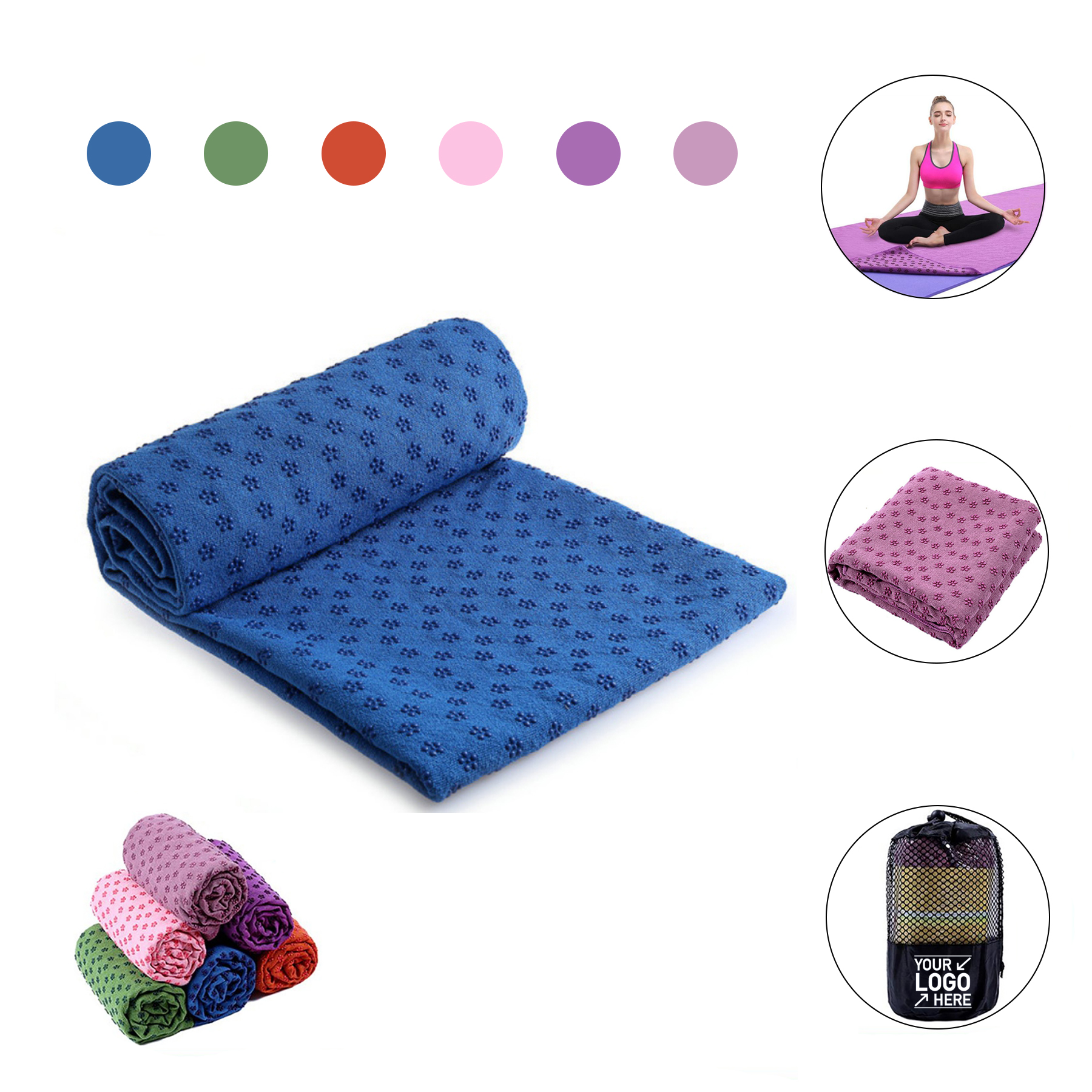 Non Slip Yoga Towels 2