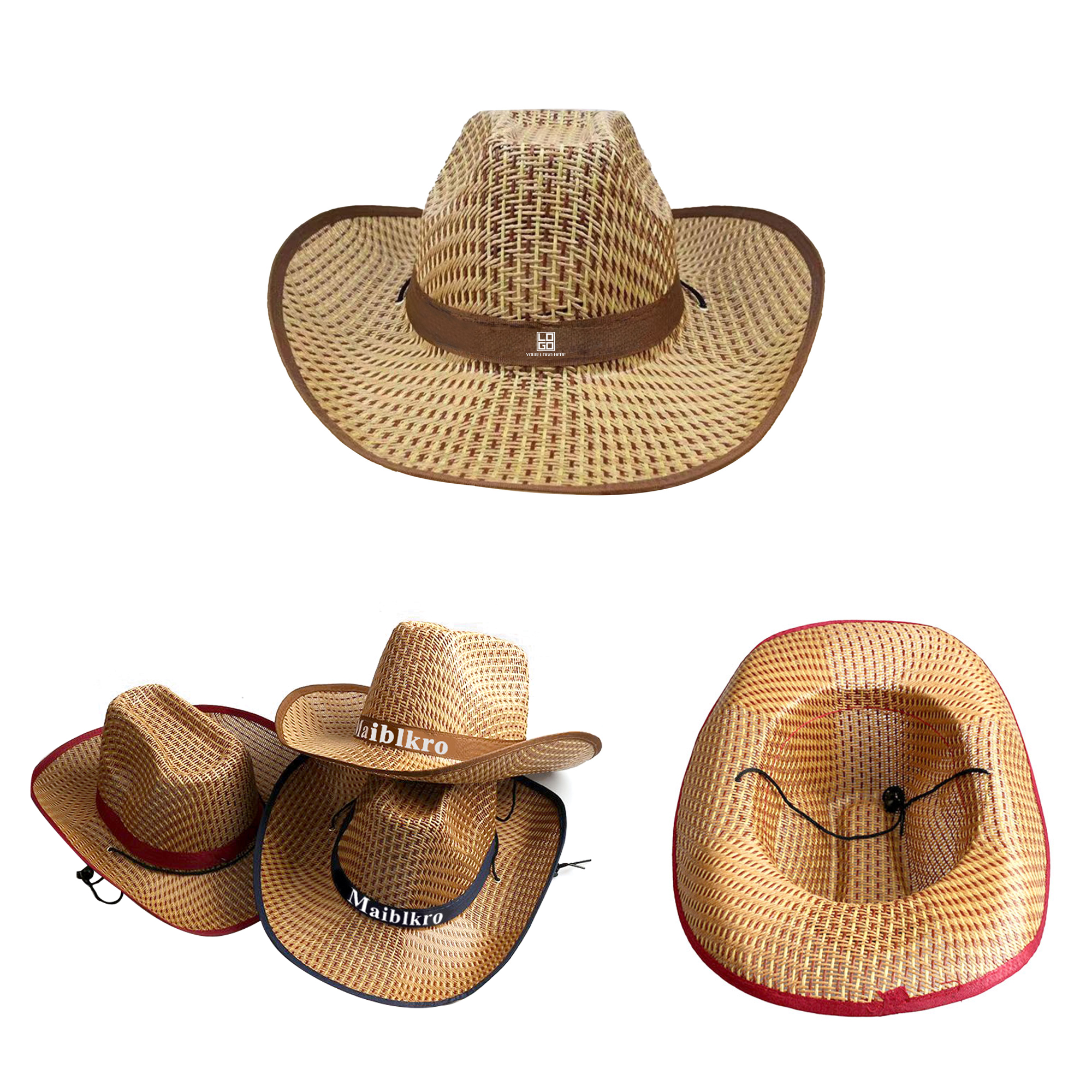 Western Cowboy Straw Hat 2