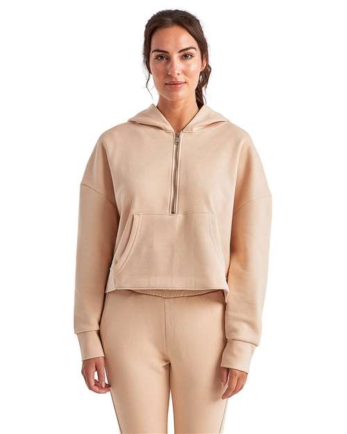 Women's Alice Half-Zip Hooded Sweatshirt - TD077 9