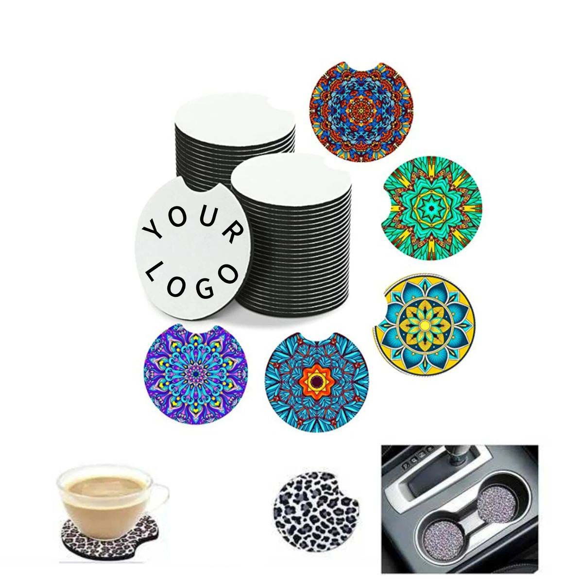 Durable Non Slip Rubber Coasters for Hot and Cold 1