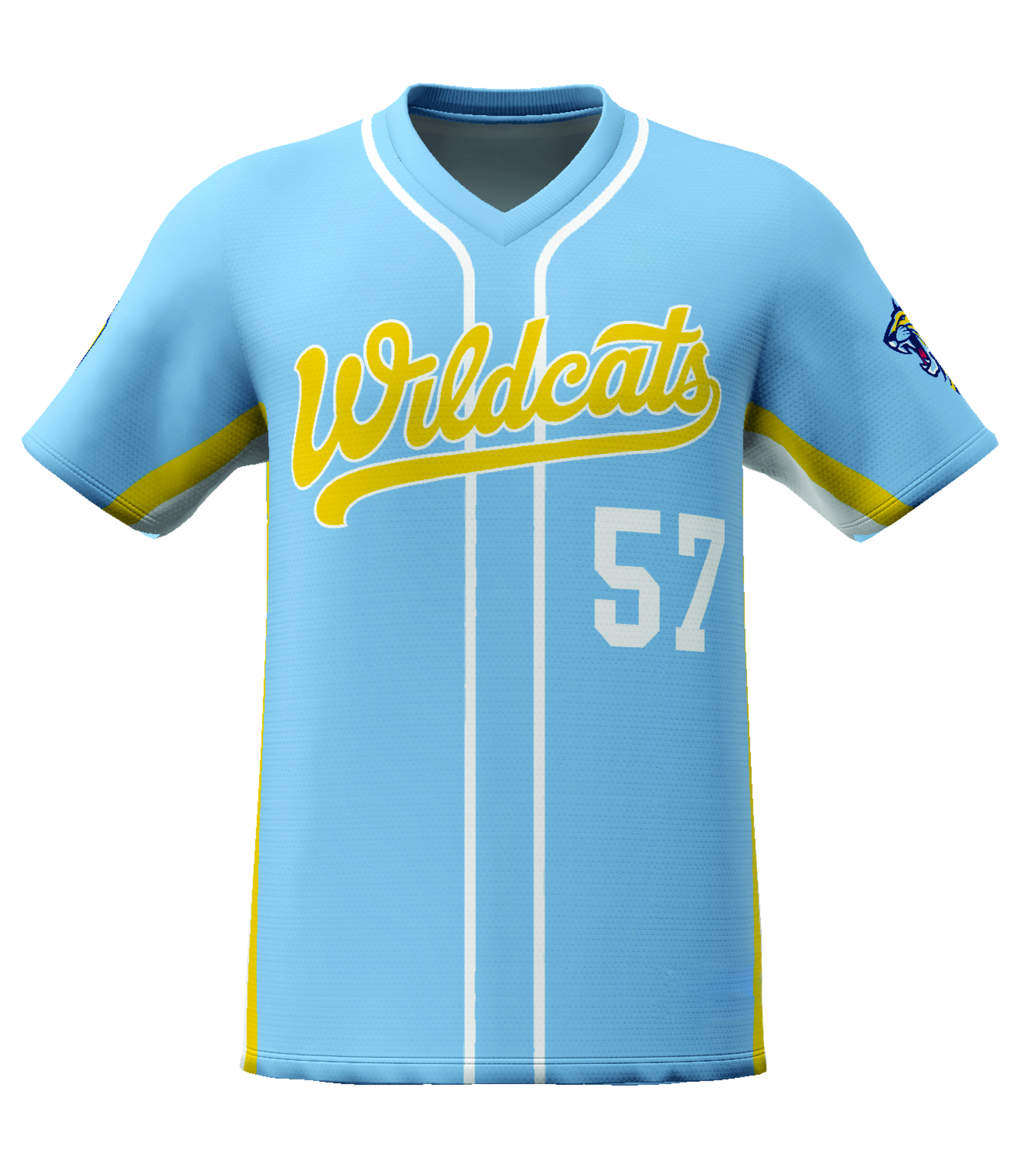 Cutter V-Neck Baseball Jersey - Select 1