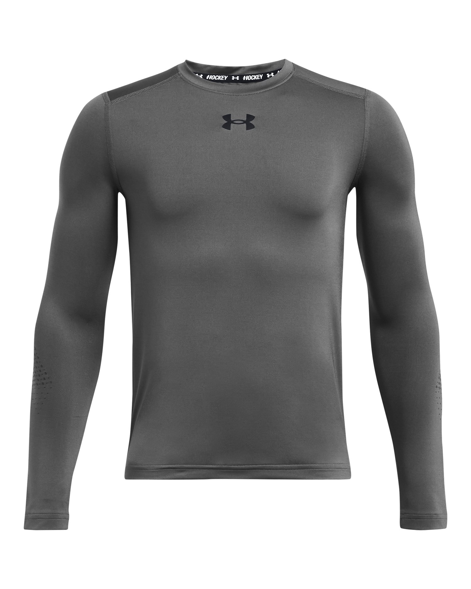 UA Hockey Grippy Boys' Fitted Long Sleeve 2