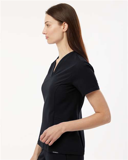 Women's Calix Fit & Flare Scrub V-Neck Top