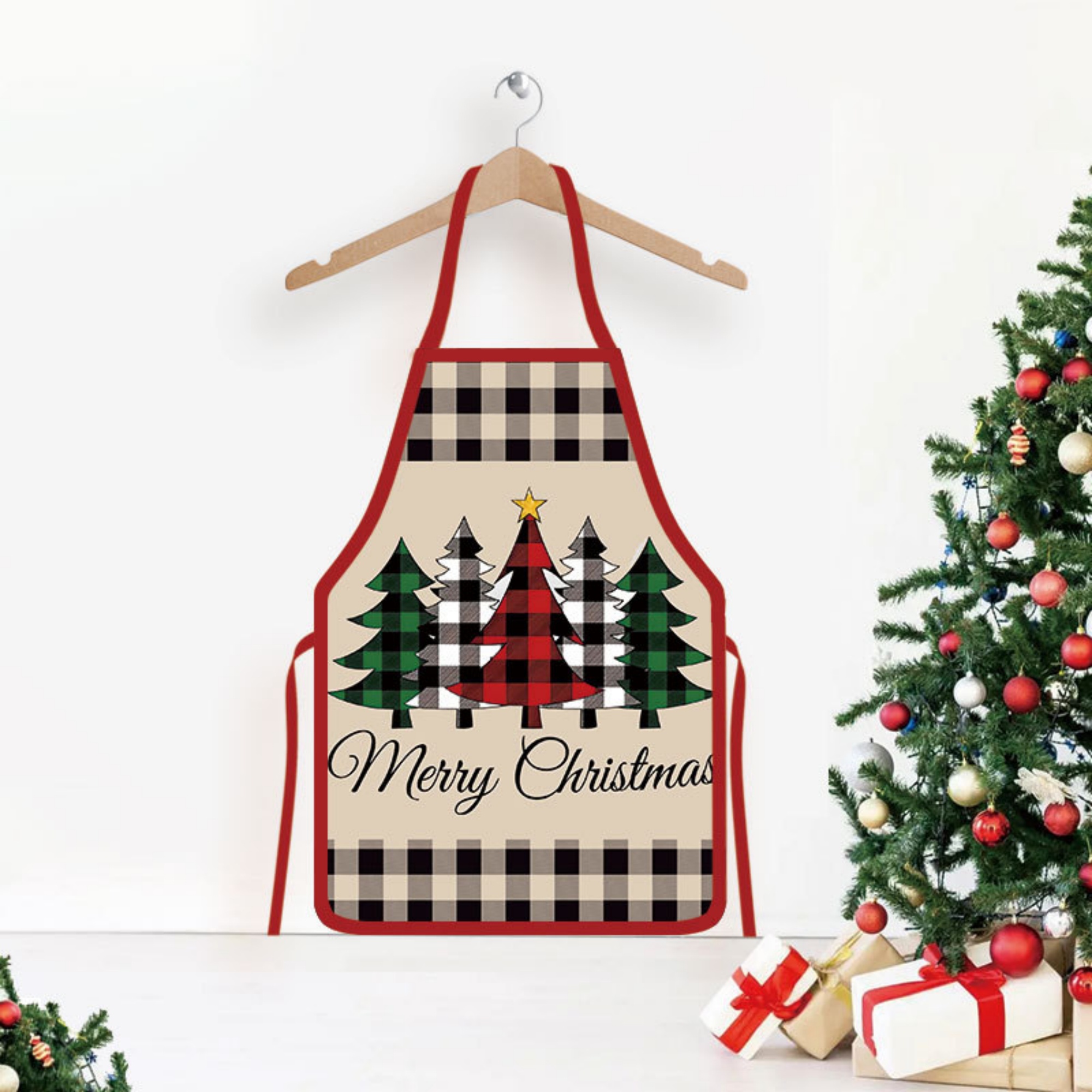 Christmas Pattern Apron 14