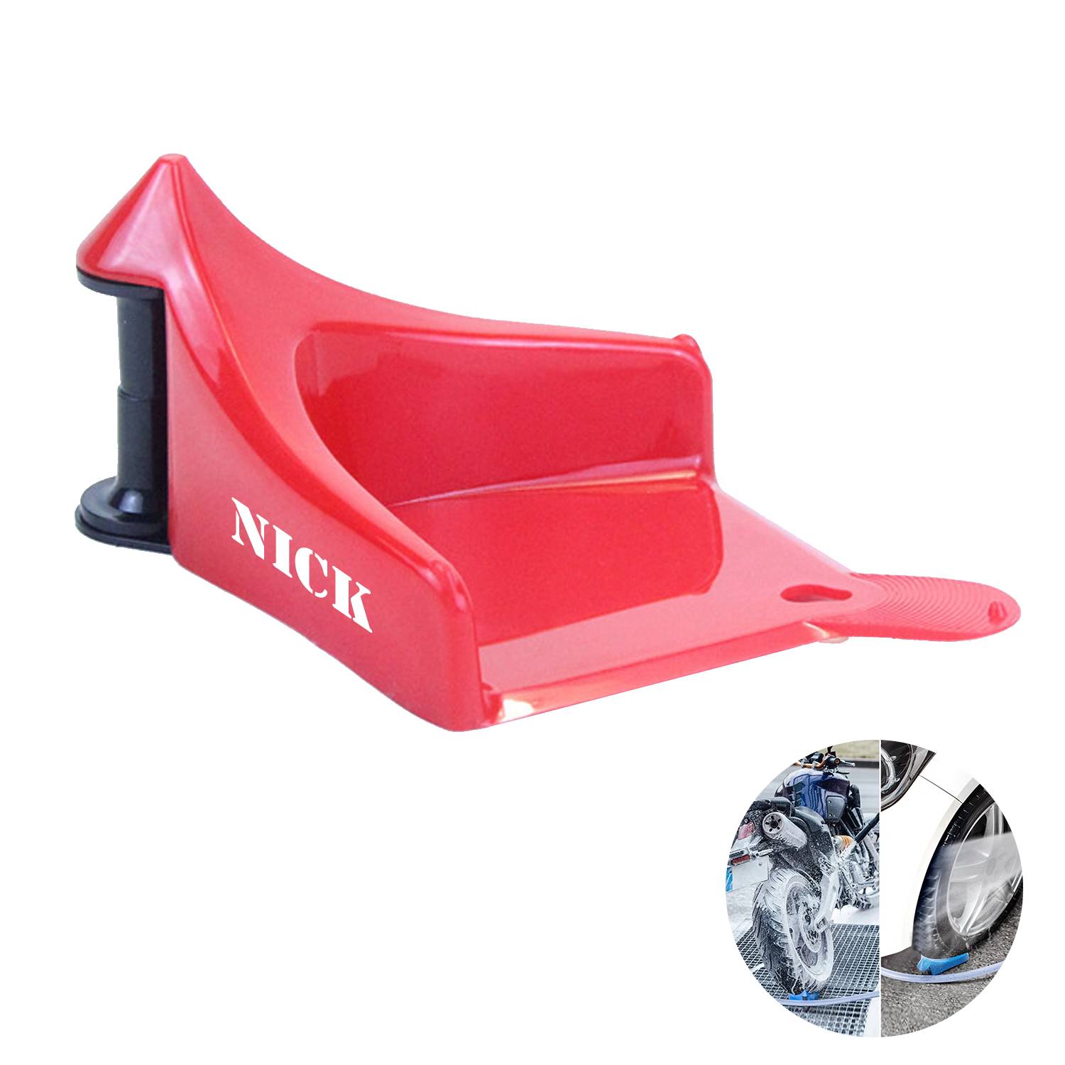 Portable Triangle Rubber Anti Slip Car Stopper 1