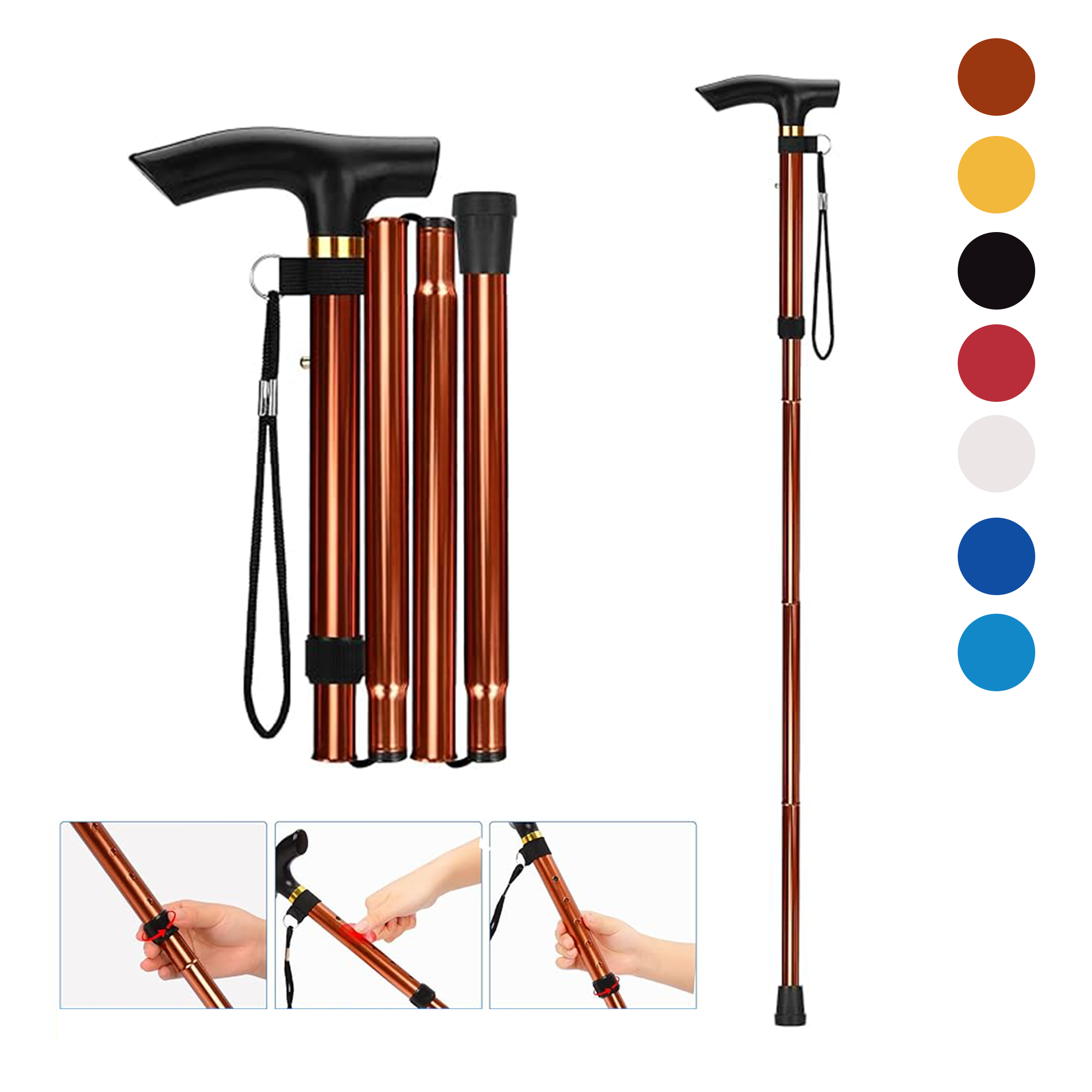 Foldable Walking Stick MOQ10 2
