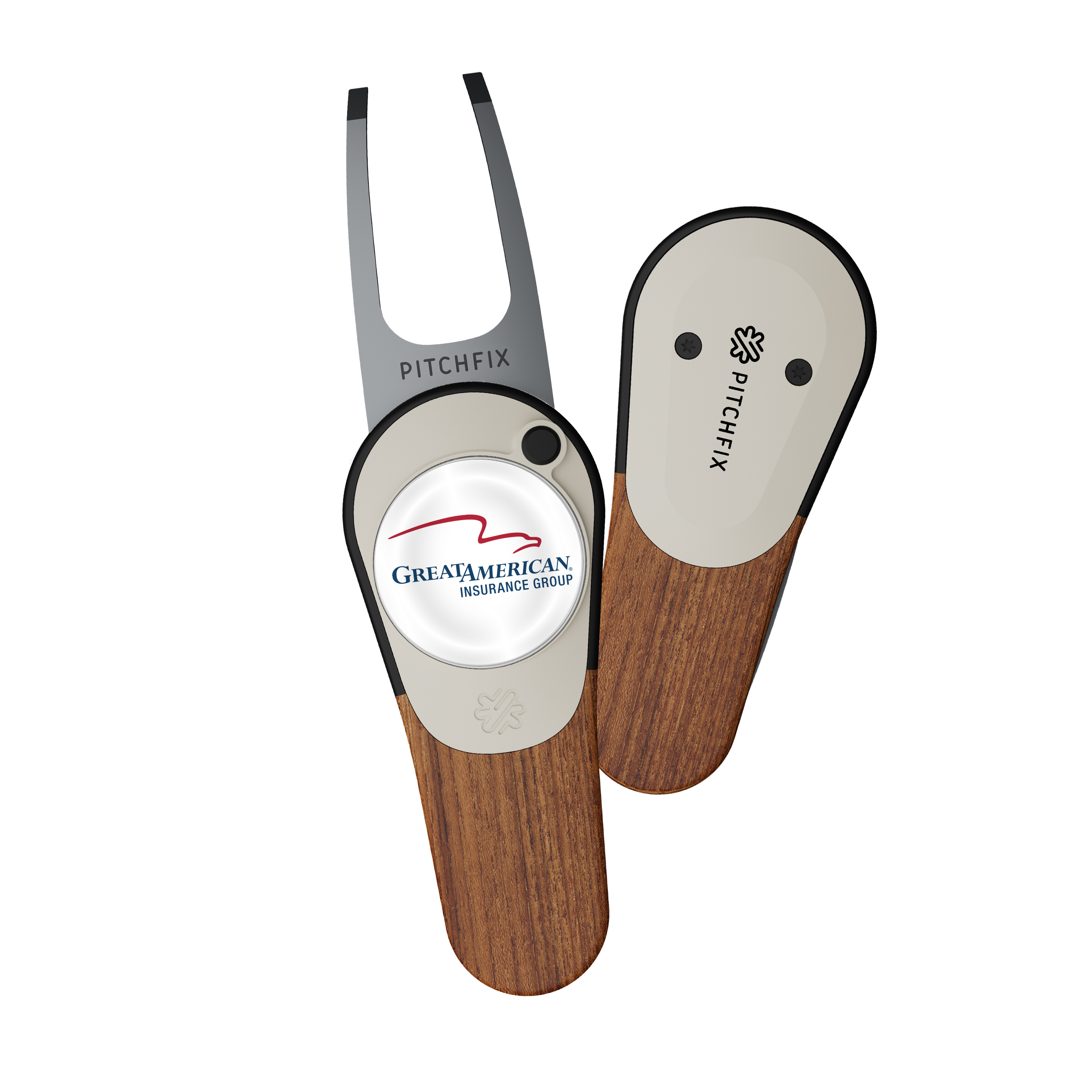 Pitchfix Woodie Golf Divot Repair Tool 15