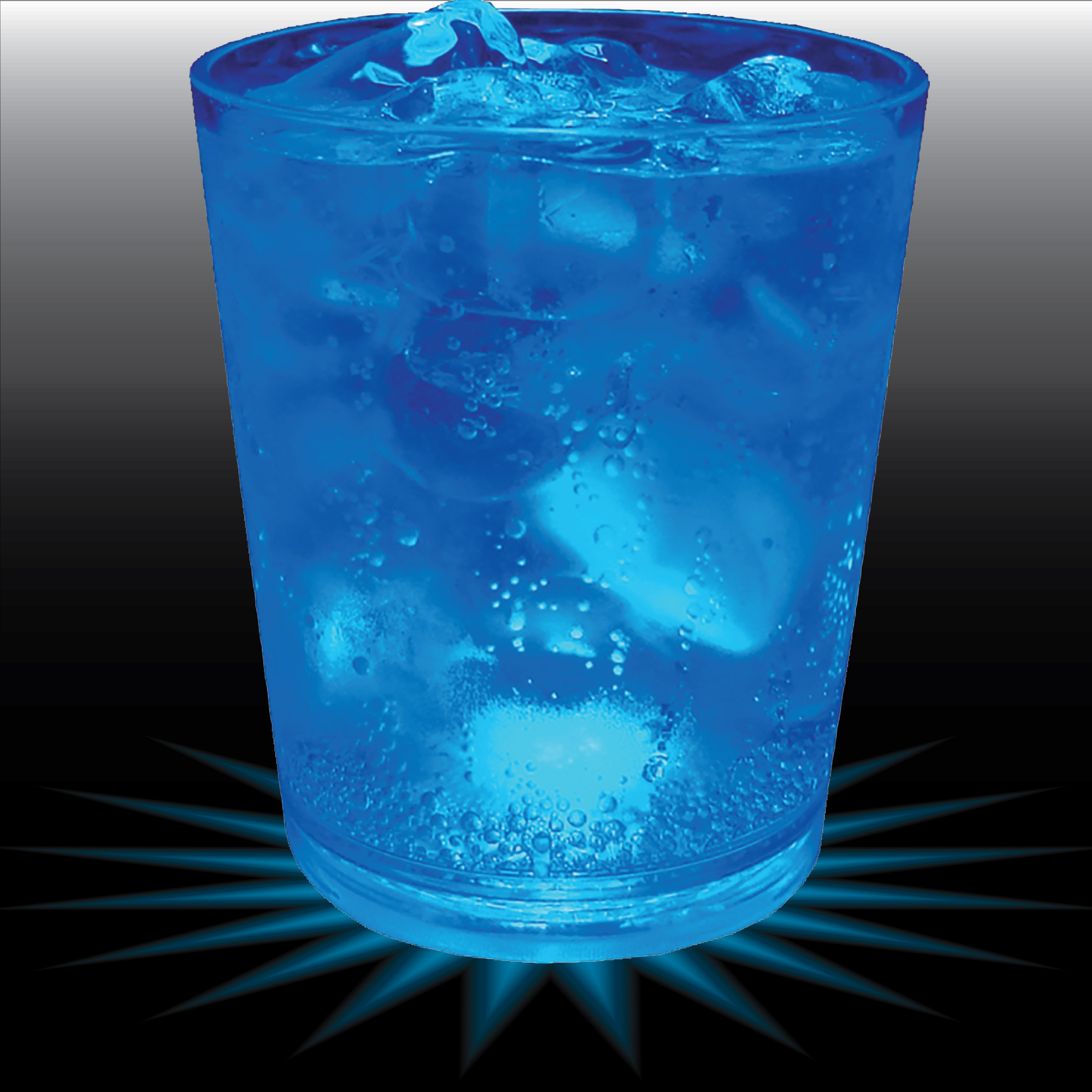 12oz Single Light Plastic Rocks Cup 22