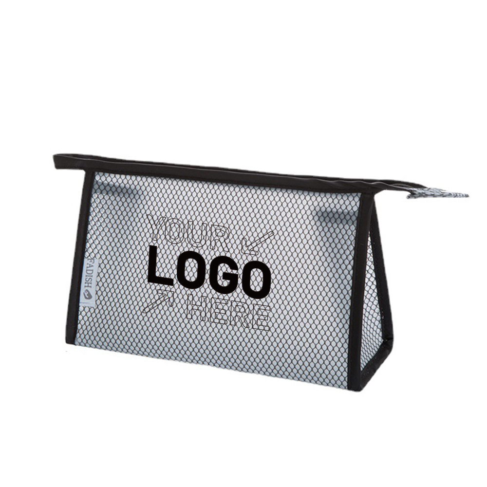 Transparent Zippered Travel Cosmetic Bag 5