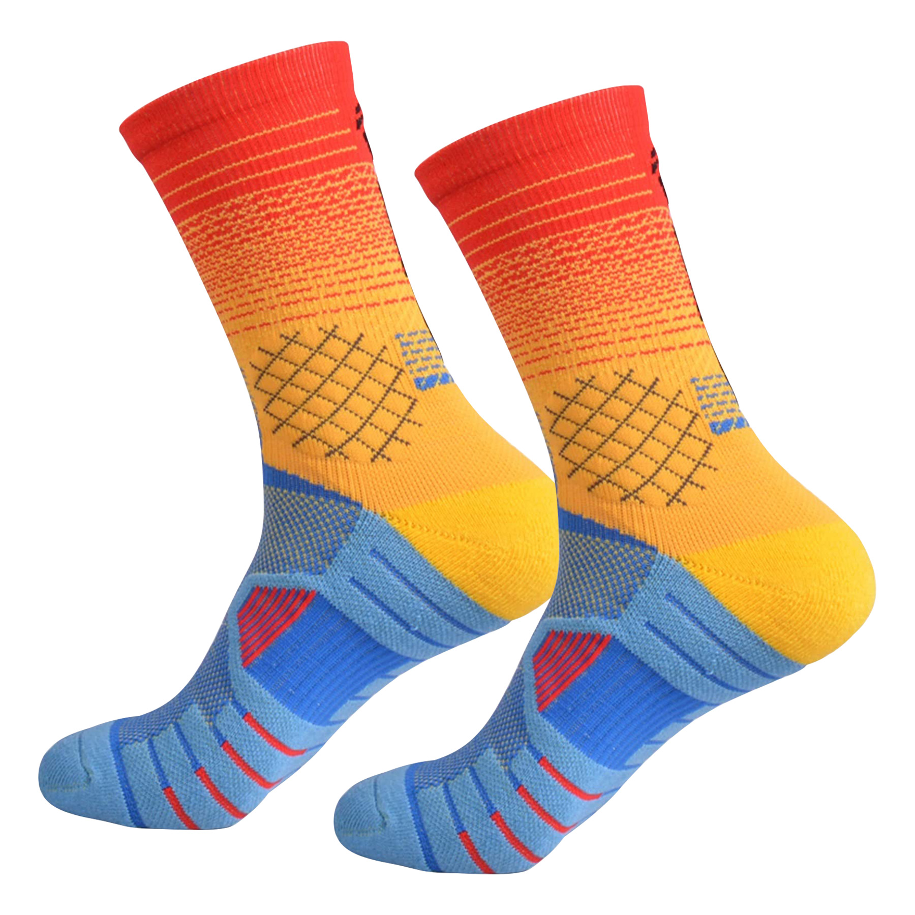 Custom Full-Color Jacquard Mid-Calf Sports Socks 8