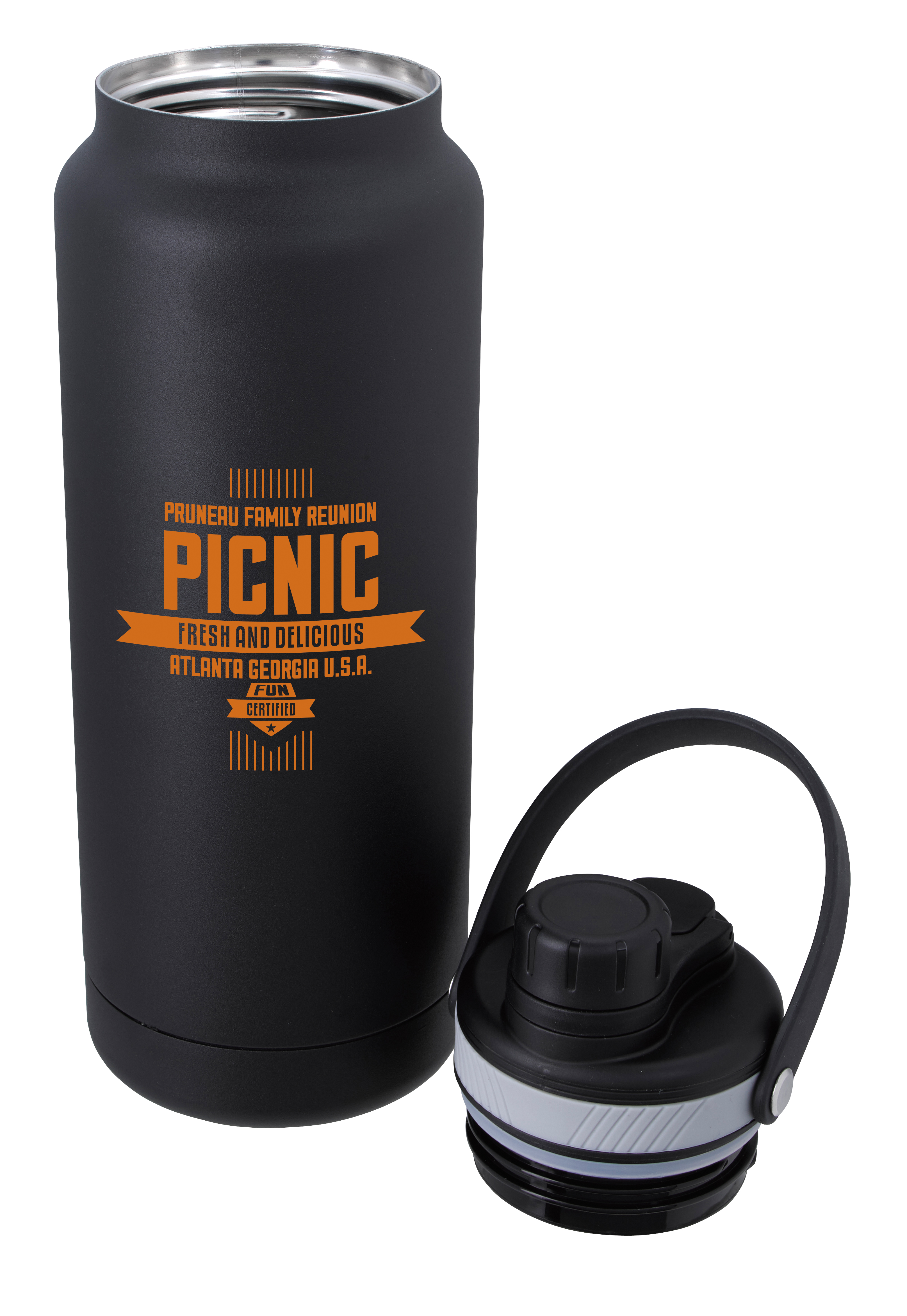 Good Value™ Energetic Vacuum Sport Bottle with Hanger - 33 oz. 12