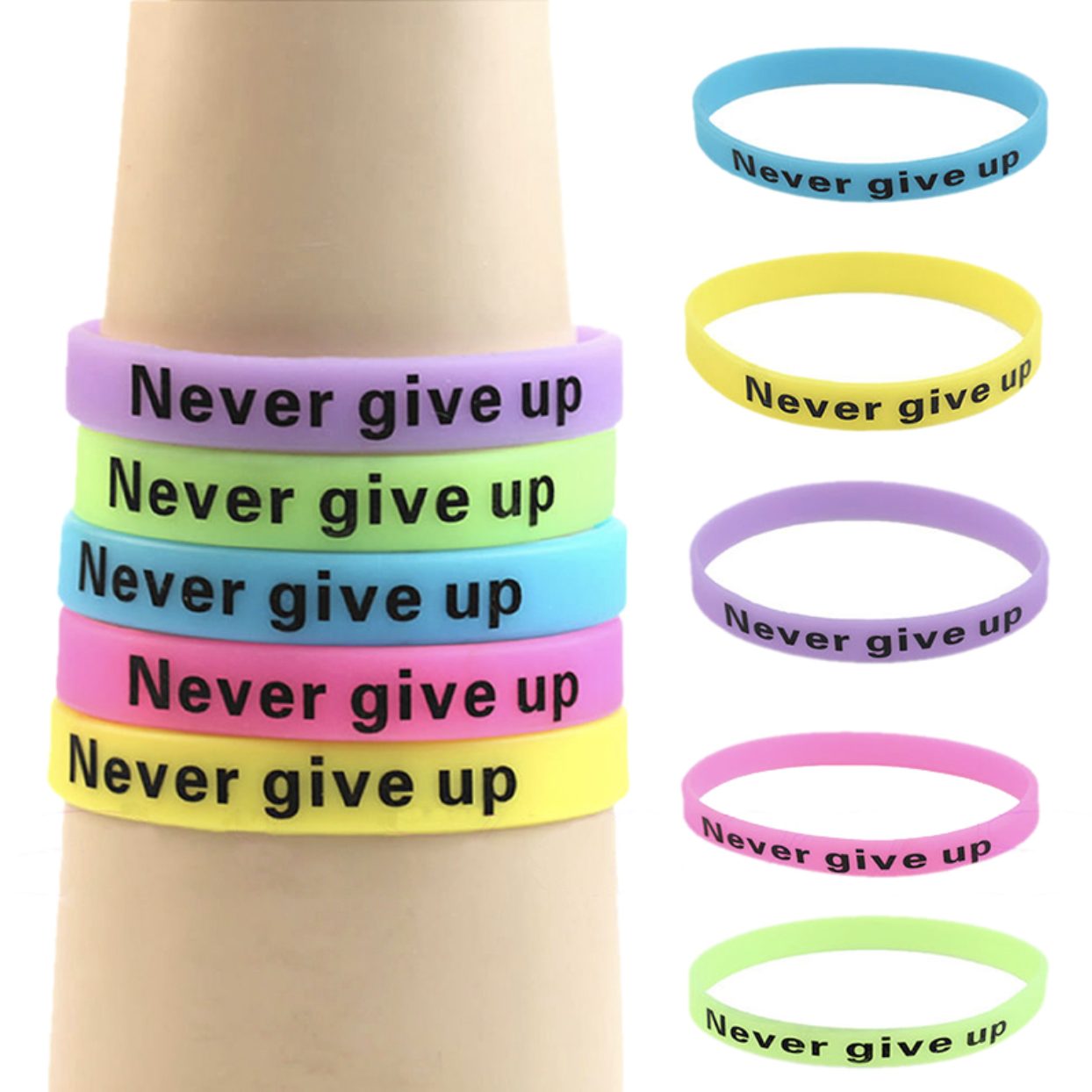 Sprinters Glow In The Dark Silicone Bracelet 6