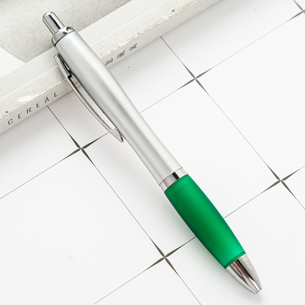 The Silver Ballpoint Pen - Customized Logo 5
