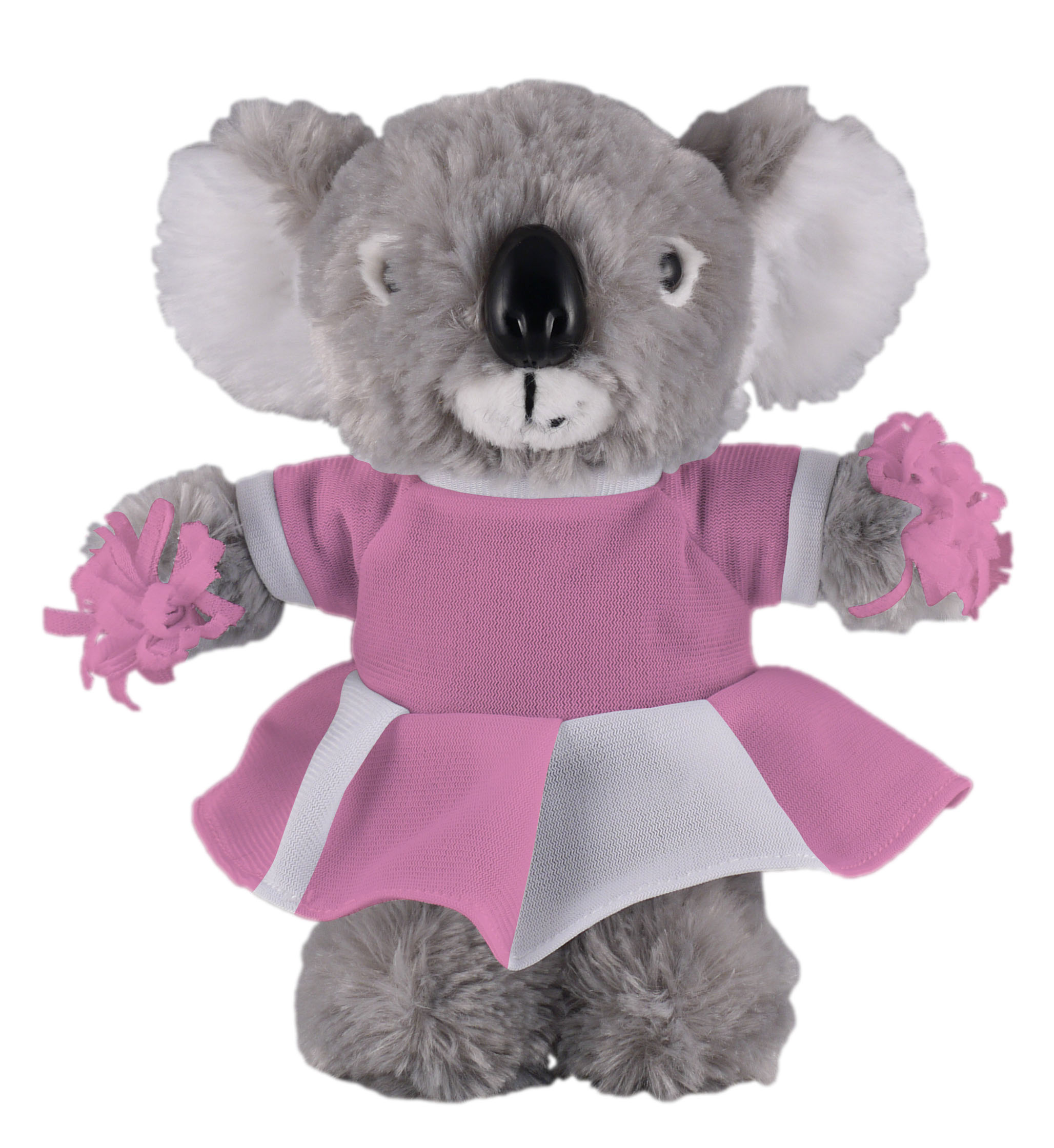 Soft Plush Stuffed Koala with Cheerleader Outfit