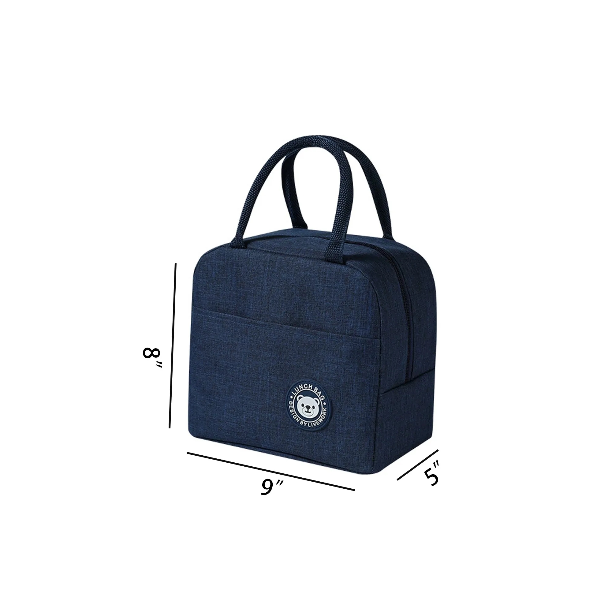 Oxford Insulated Lunch Bag For Meals 2