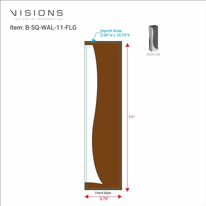 Square Walnut 23