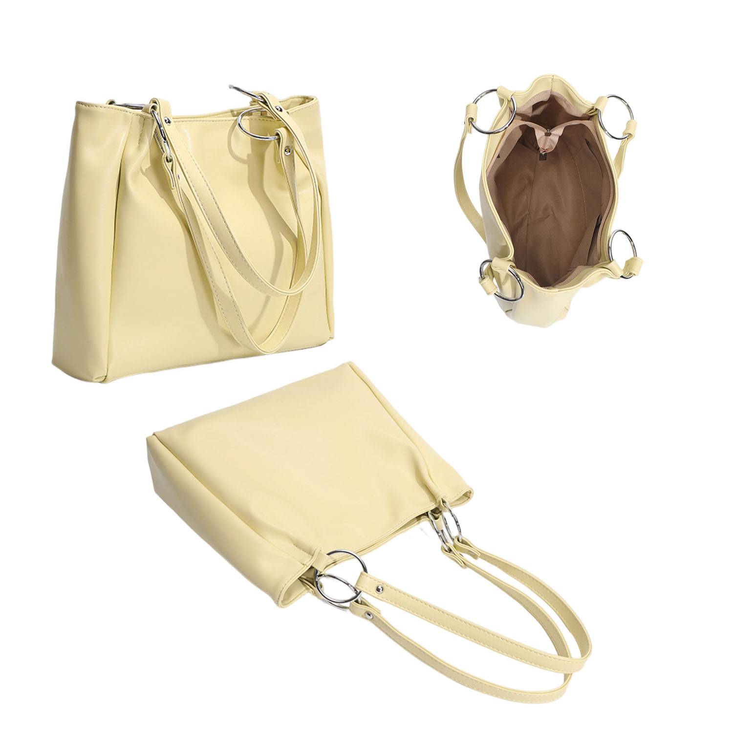Fashion PU Leather tote bag 6