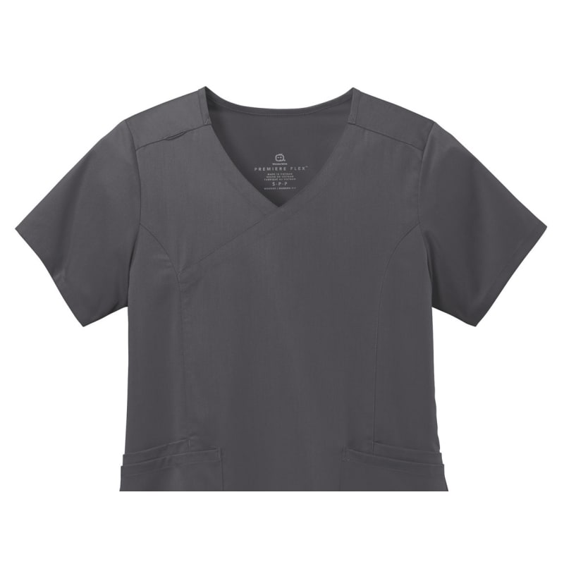 WonderWink Women's Premiere Flex Mock Wrap Top 25