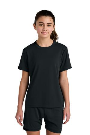 Sport-Tek Youth Club Short Sleeve Crew YST440 54