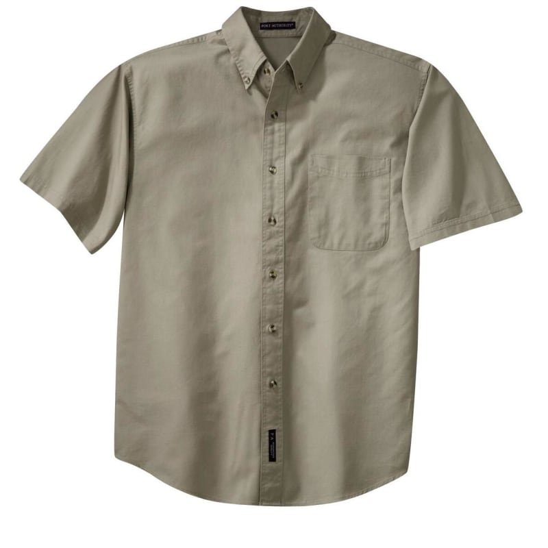 Port Authority Short Sleeve Twill Shirt. 3