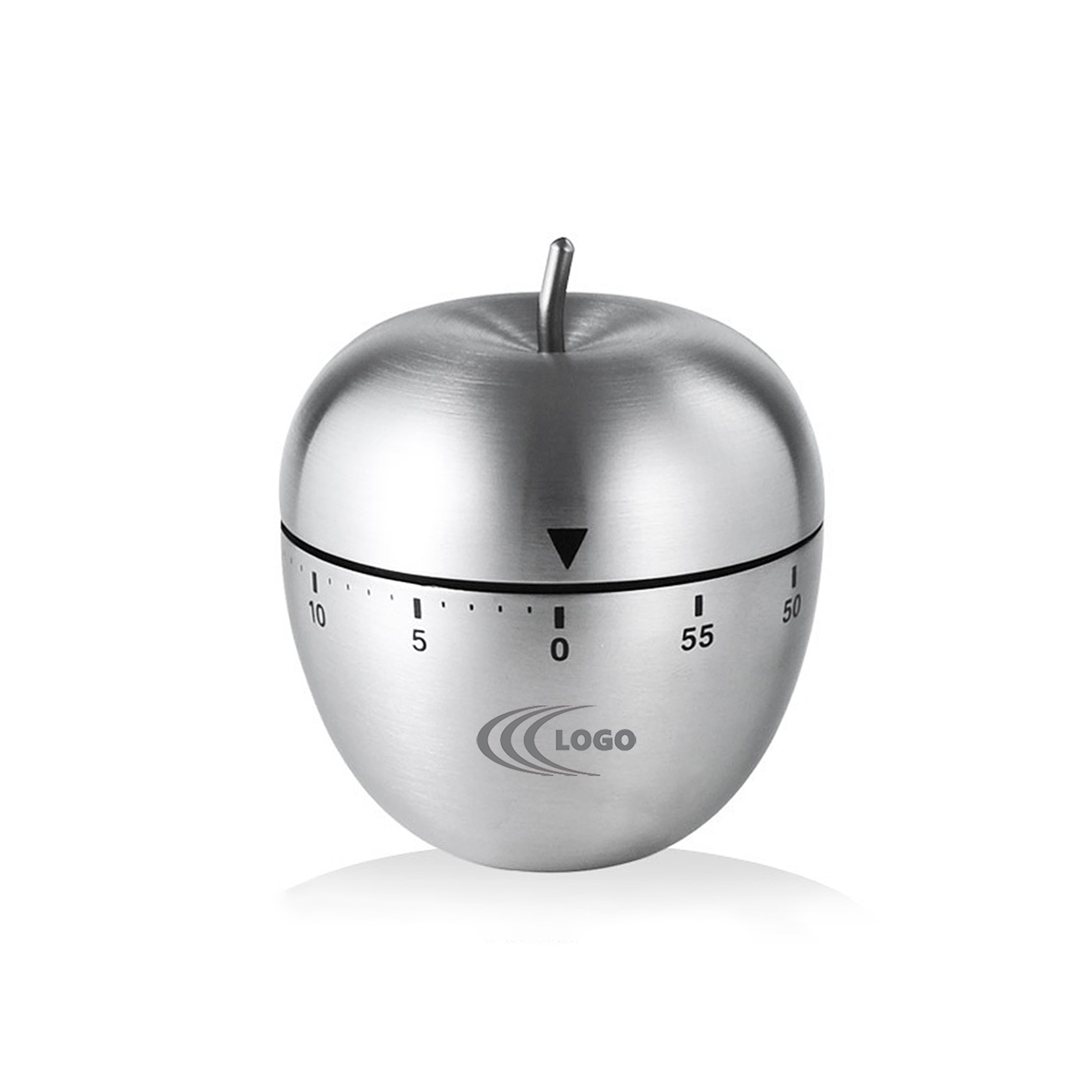 Stainless Steel Apple-Shaped Timer 2