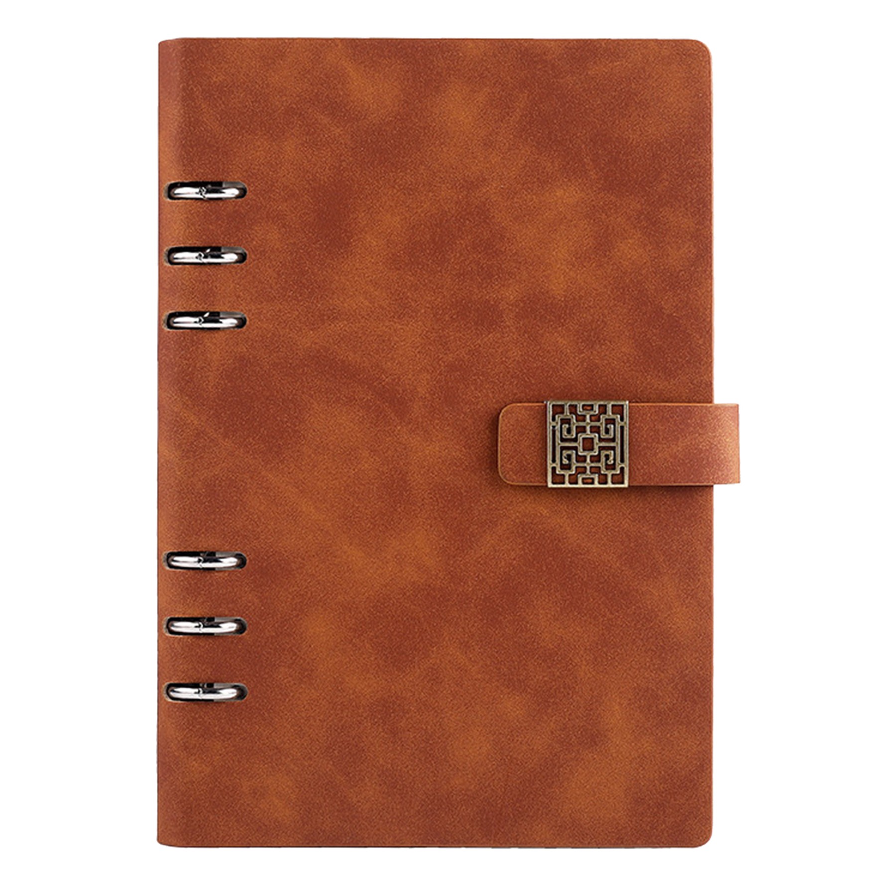Refillable 6-Rings Notebook W/ Magnetic Window Gille Closure 4