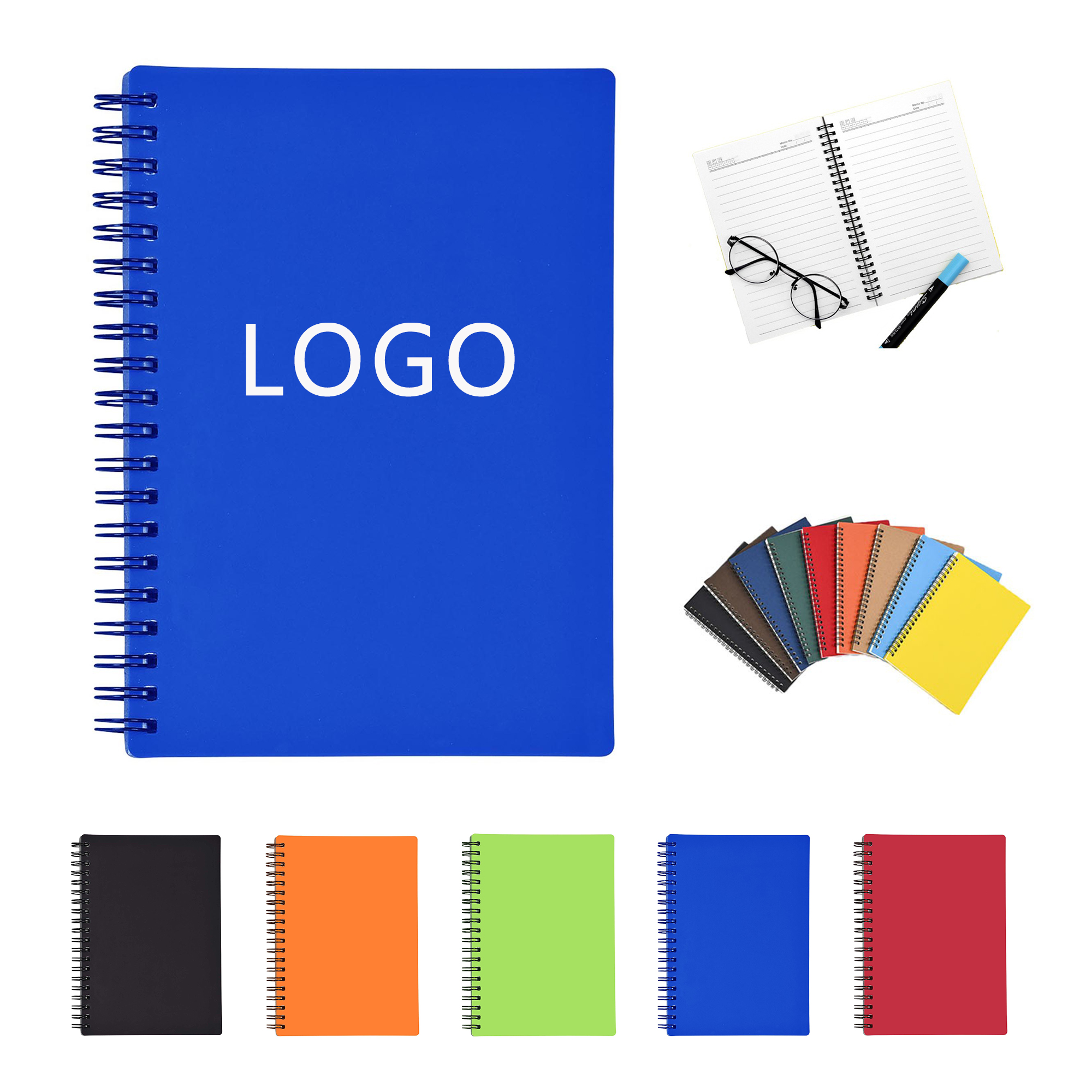 Spiral-Bound Notepad Notebook 8
