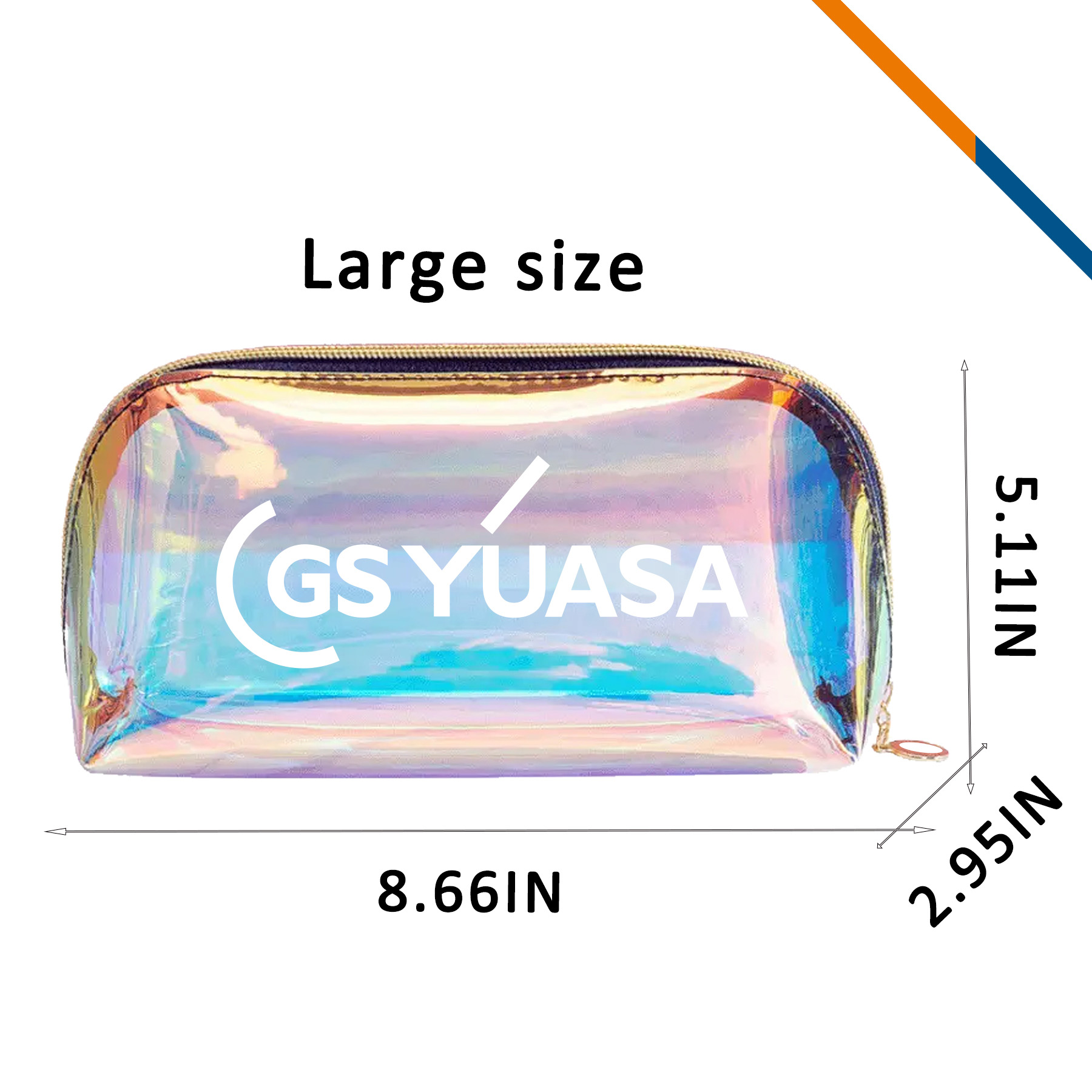 Capit Stylish Clear Cosmetic Bag 8