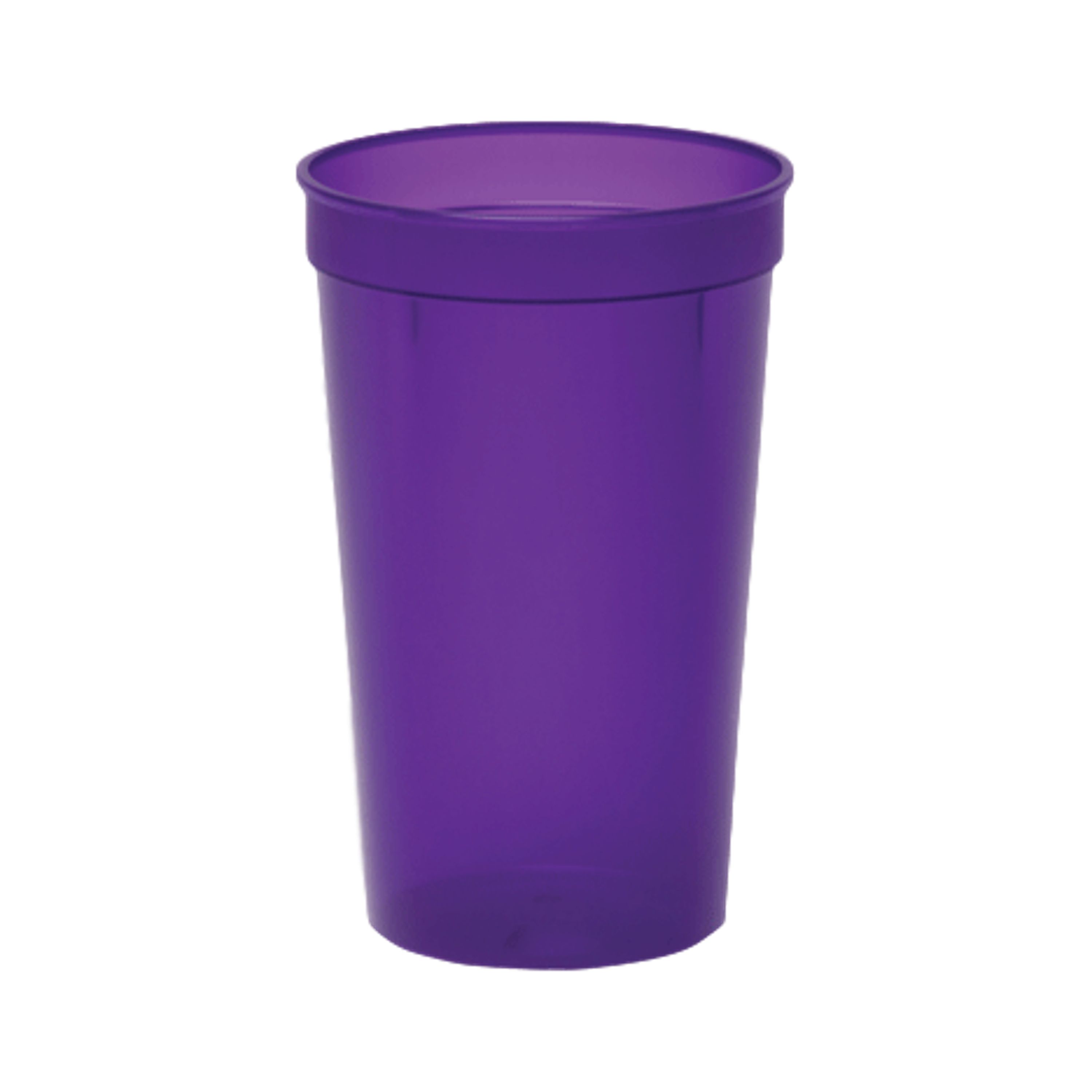 22 oz. Smooth Plastic Stadium Cup 34