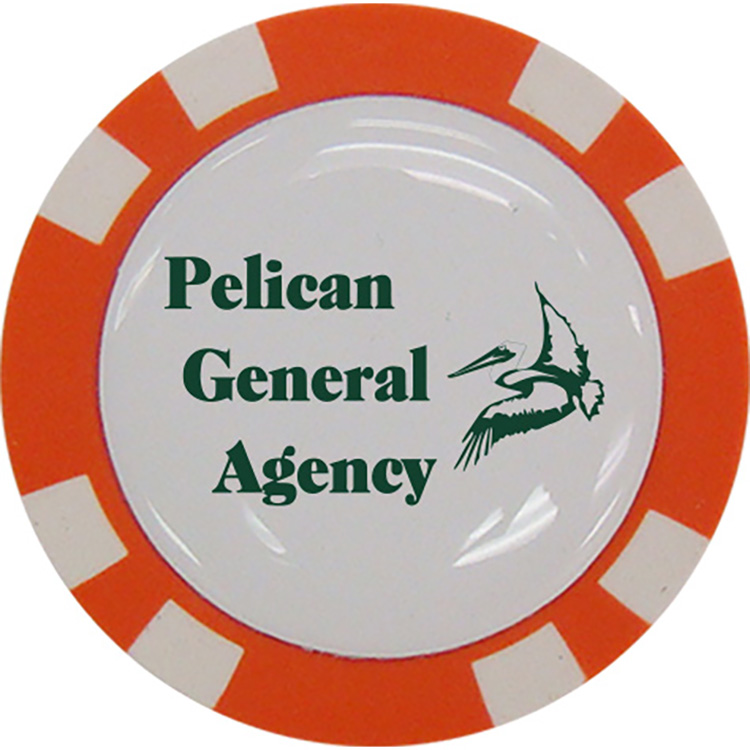 Resin Domed Poker Chip (plastic chip) 5