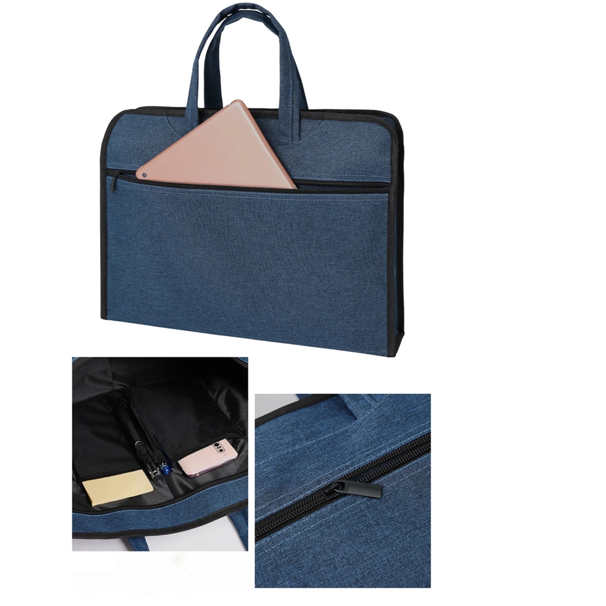 Portable Briefcase Laptop Bag 7