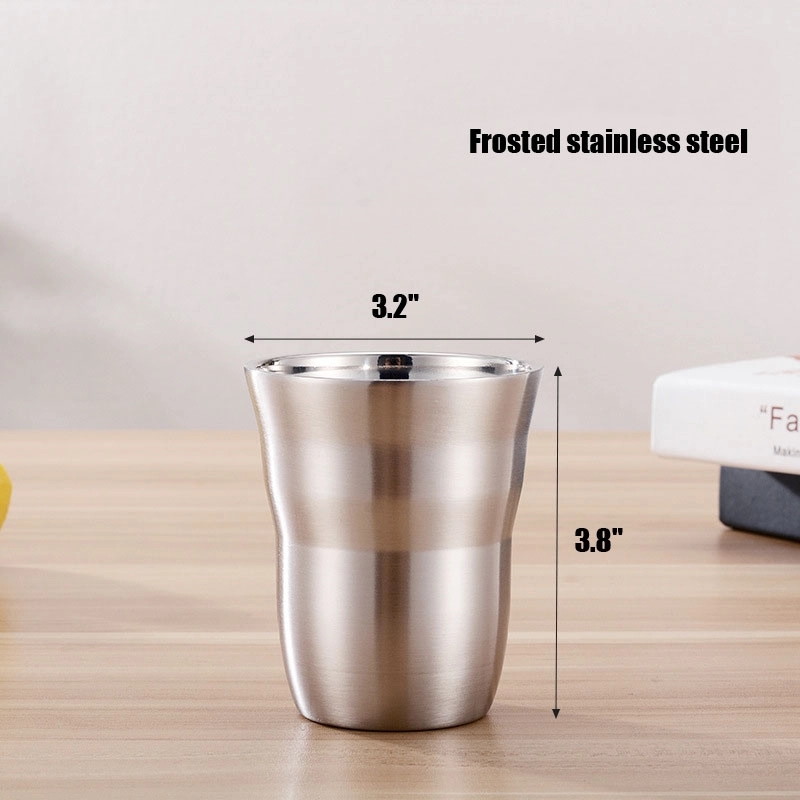 Custom 8.5 oz Stainless Steel Cups with fashion design 2