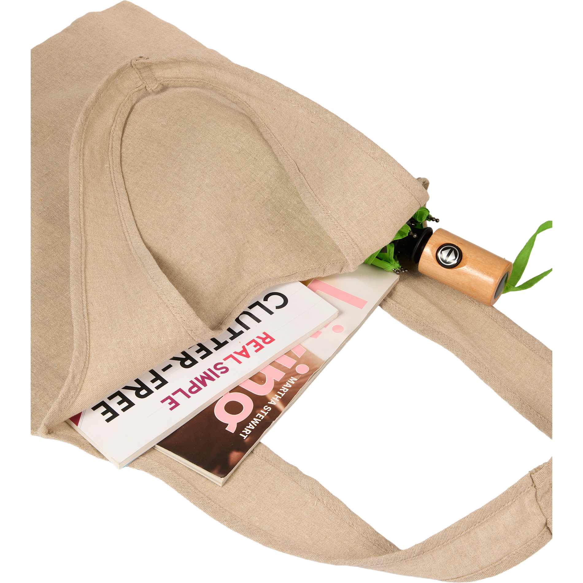 Bungalow 5oz Recycled Cotton Twill Shopper Tote 31