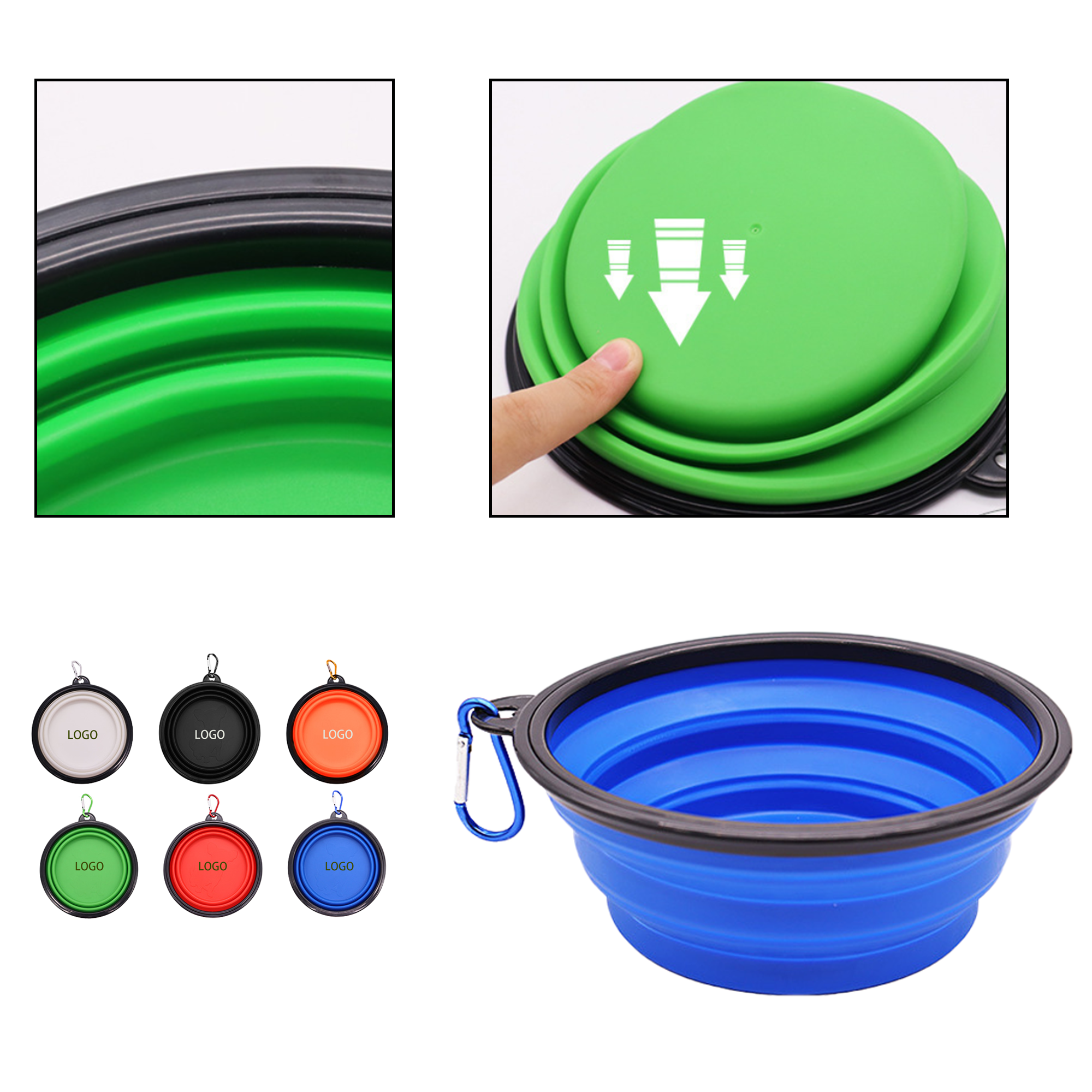 TPE Pet Folding Bowl 4