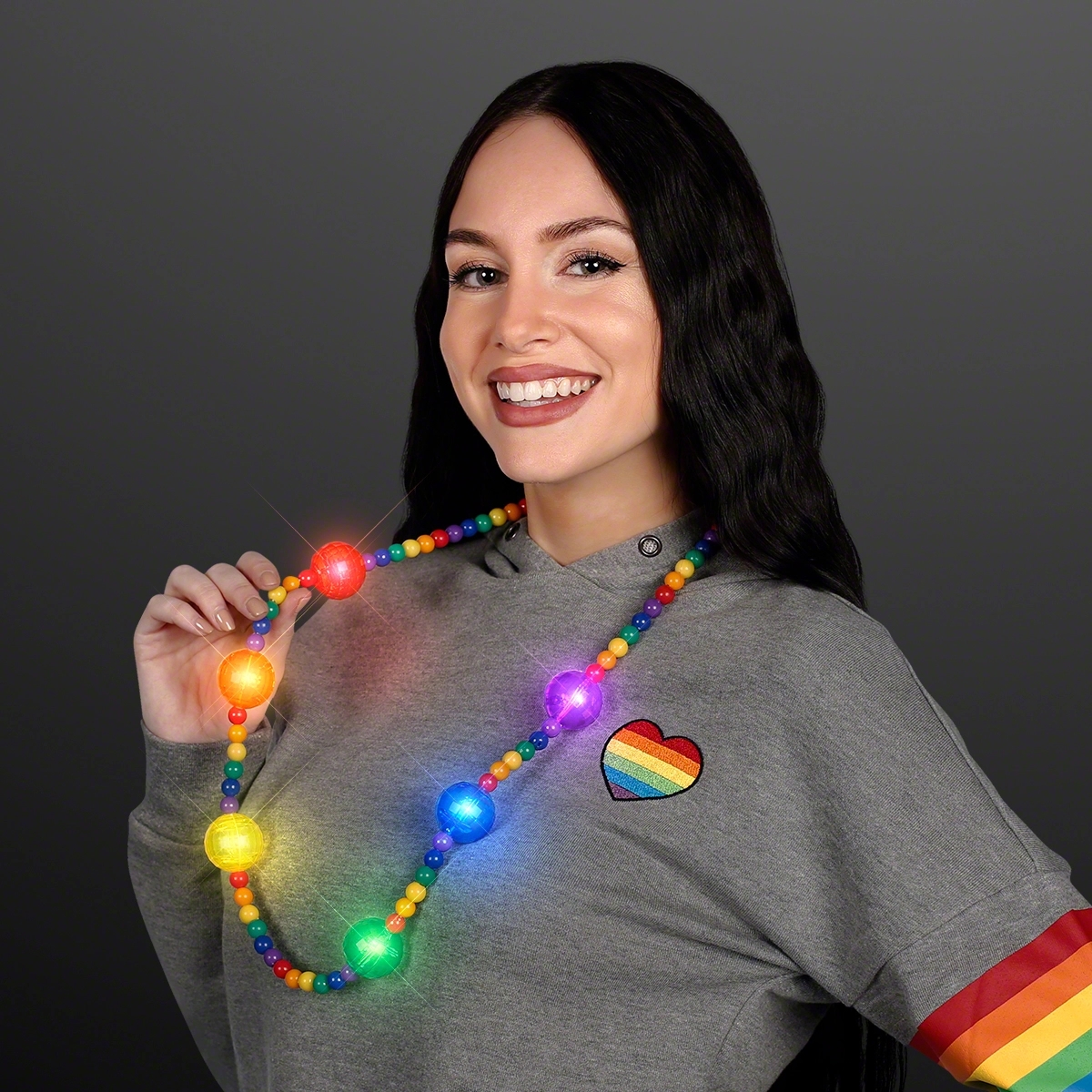 Bright Beads Rainbow Party Necklace 3