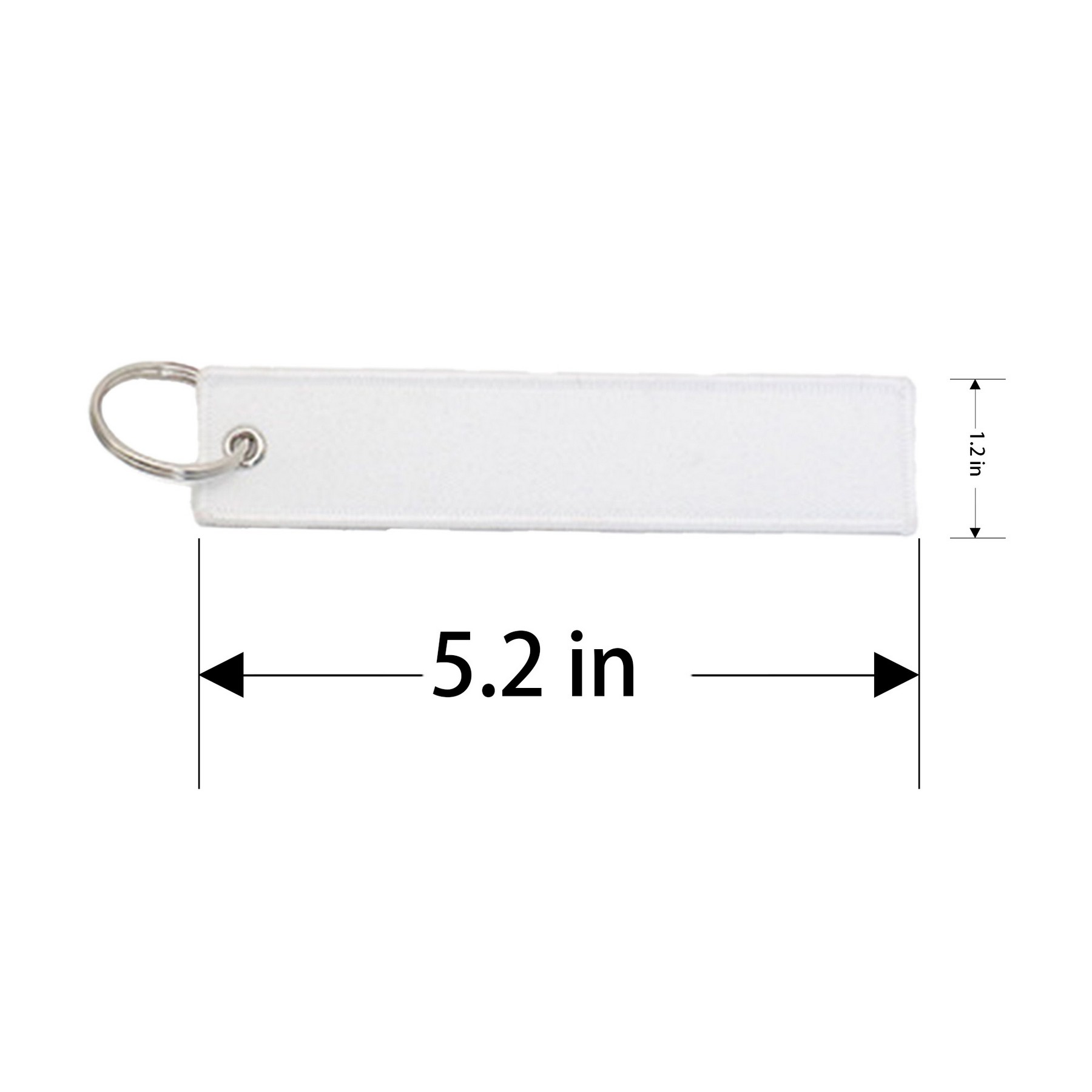 Woven Label Key Chain 7