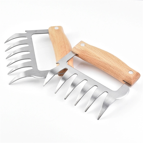 Metal Meat Claws for Shredding Pulled Pork 4