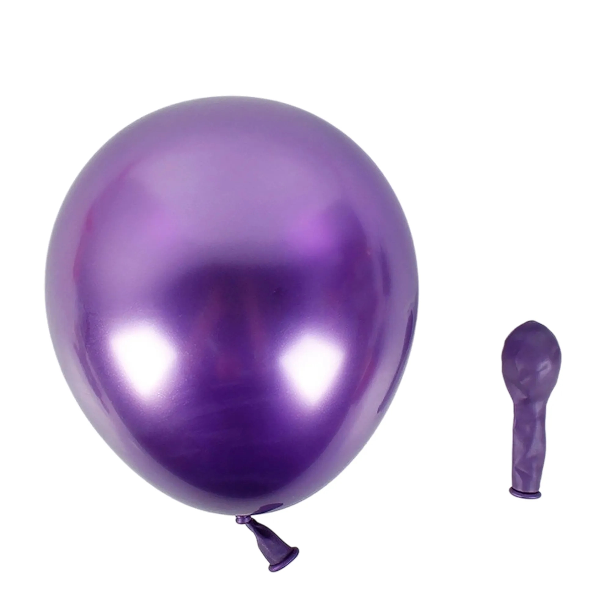 Metallic 12-Inch Latex Balloon 10